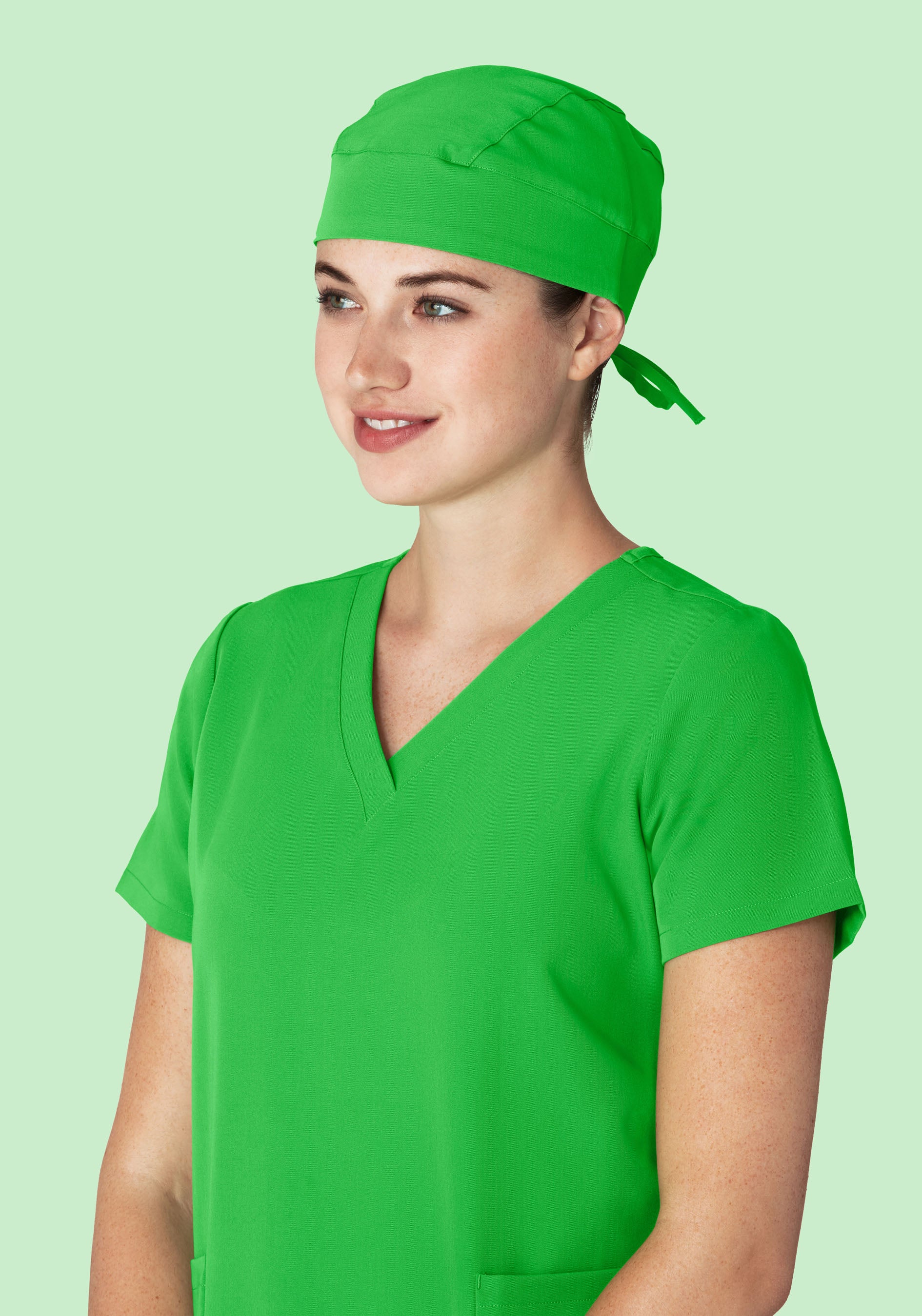 Contemporary Scrub Cap Kelly Green