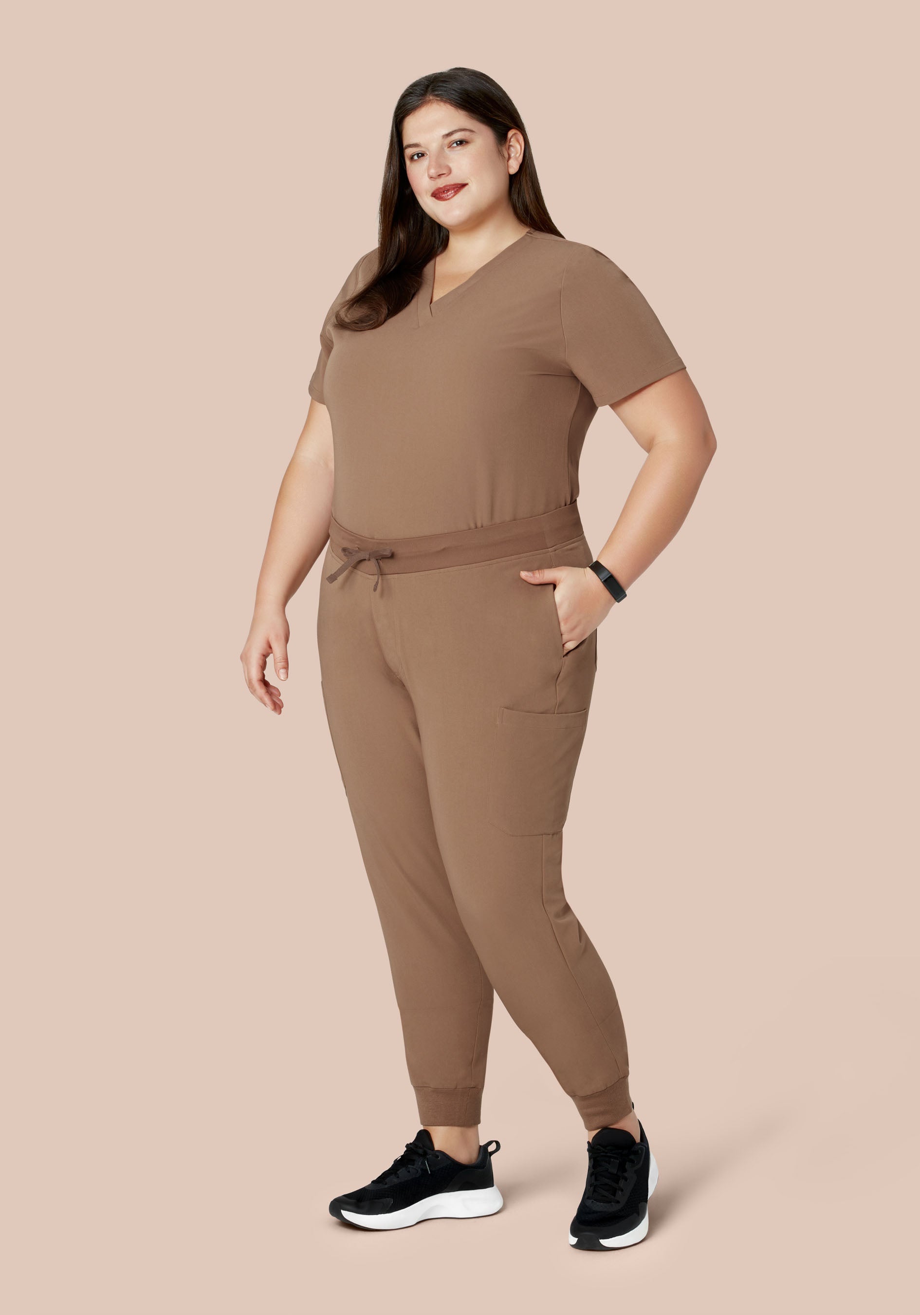 9 Pocket Joggers Mocha