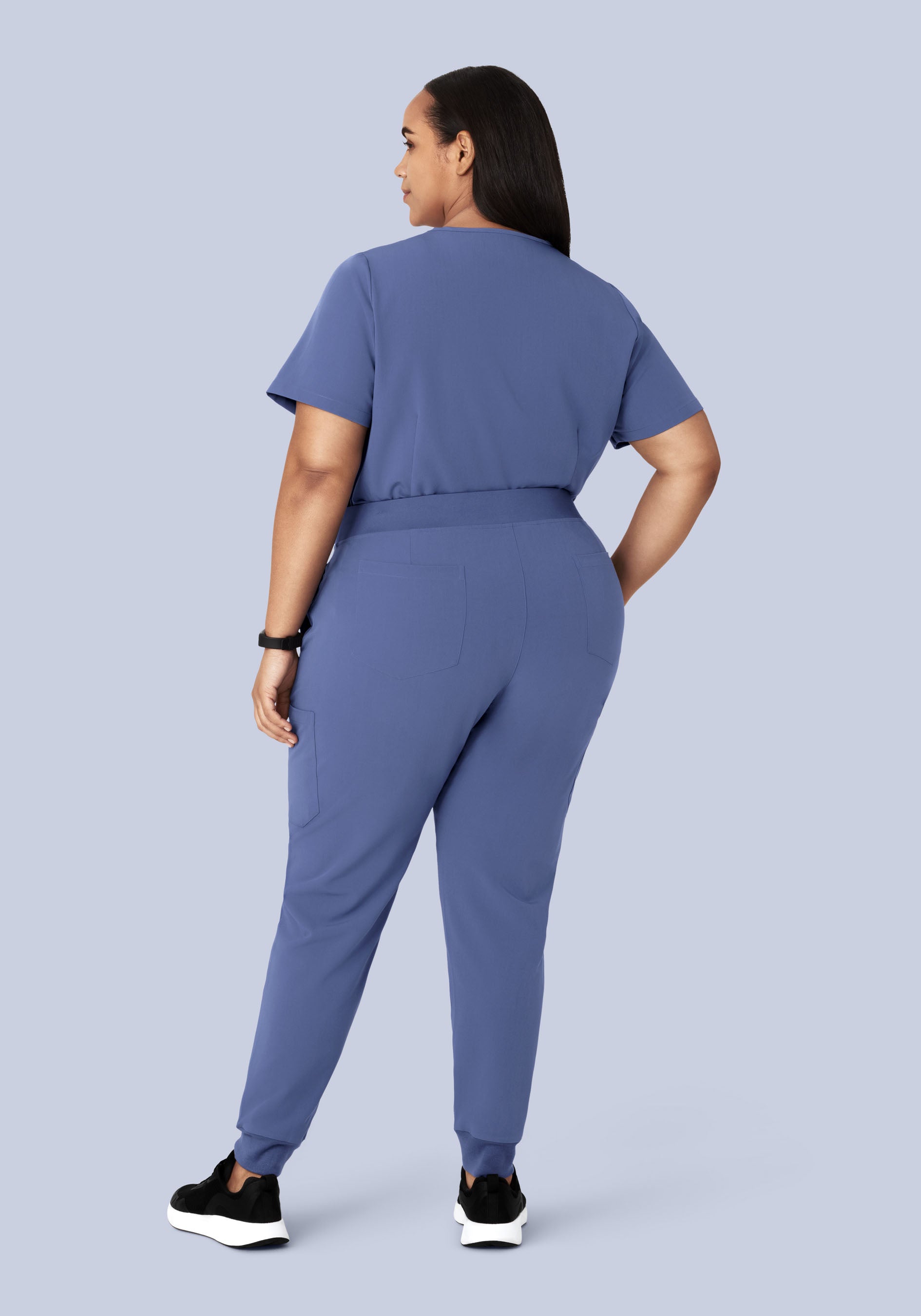 9 Pocket Joggers Deep Periwinkle