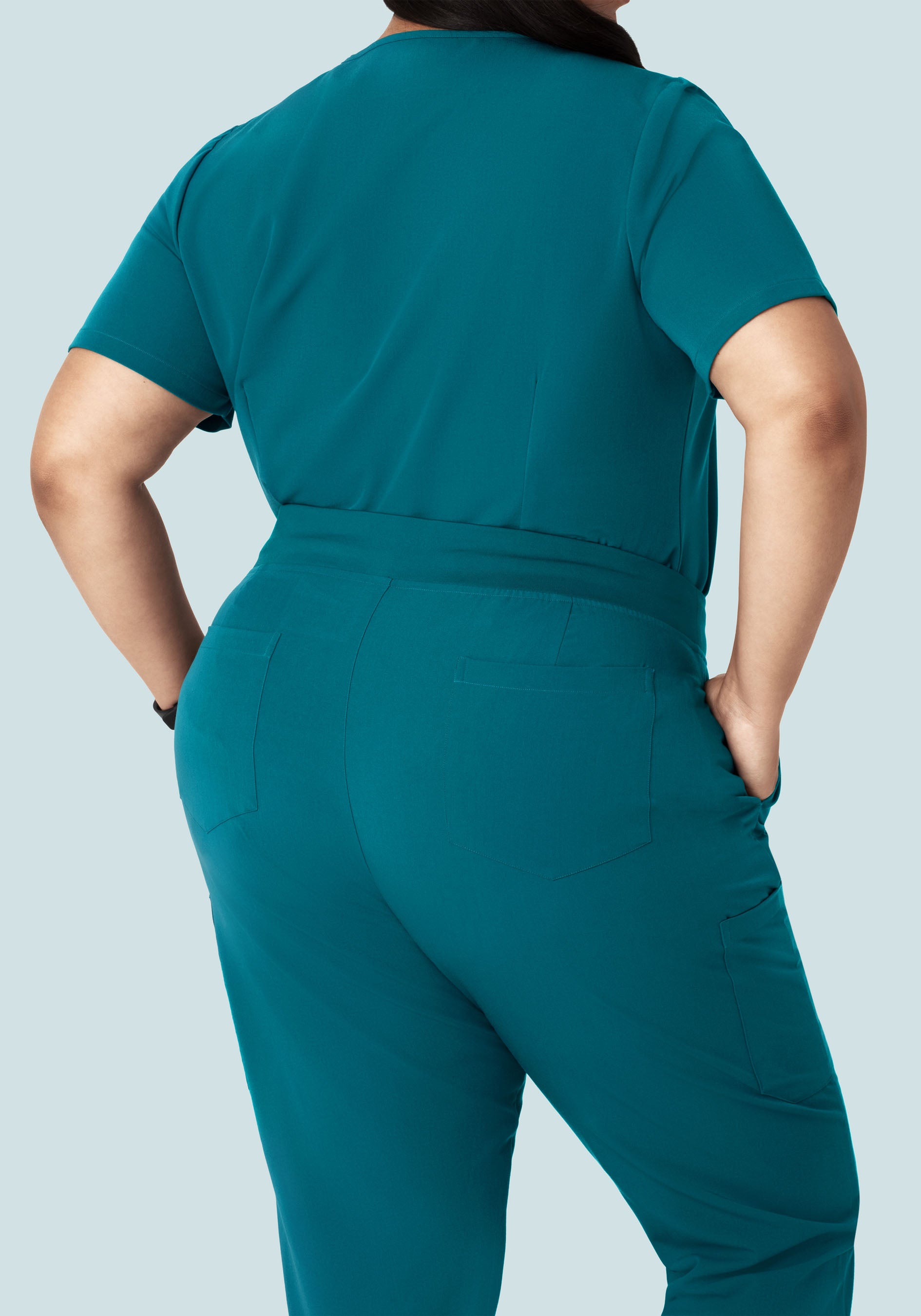 9 Pocket Joggers Peacock