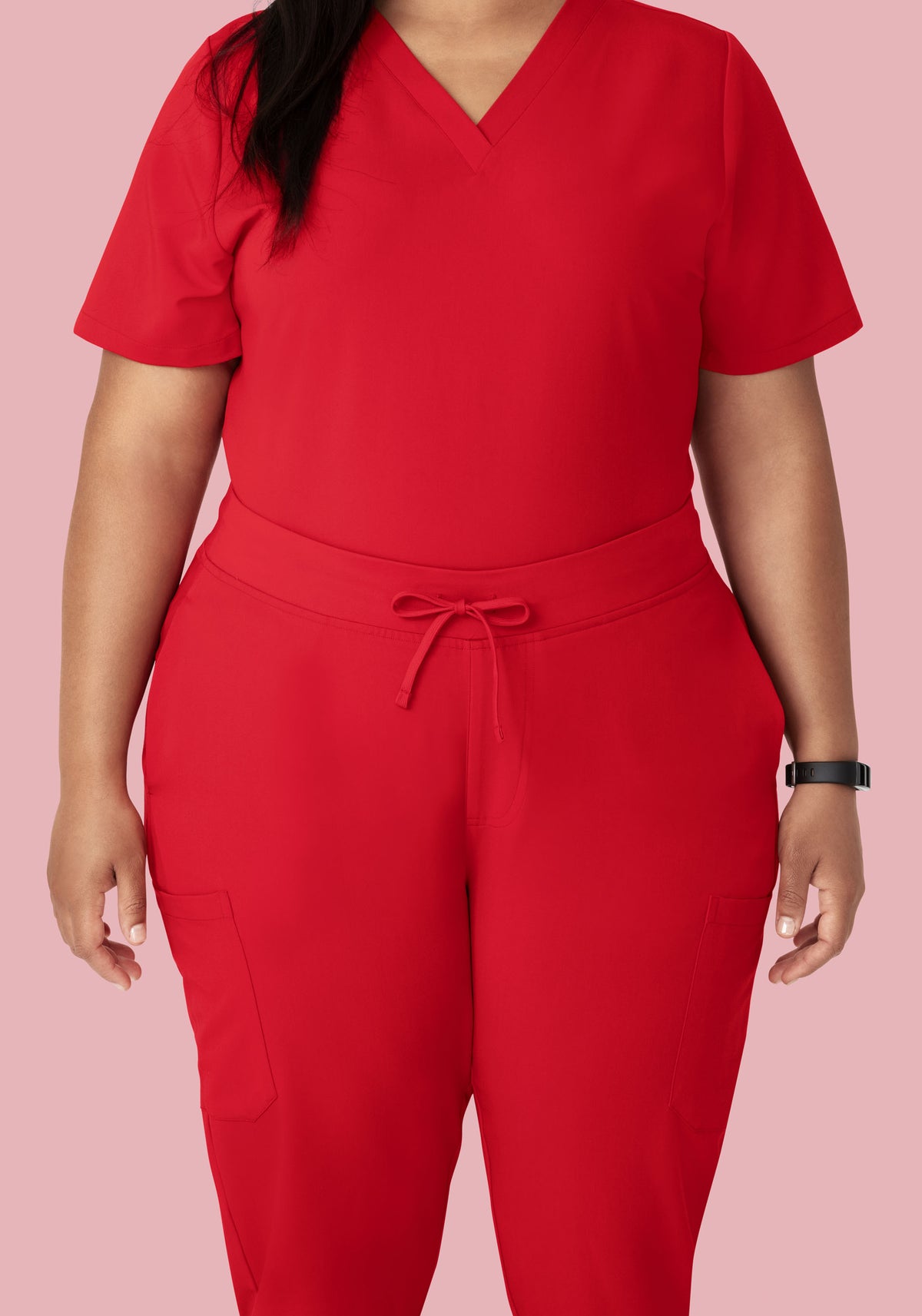 9 Pocket Joggers Poppy Red