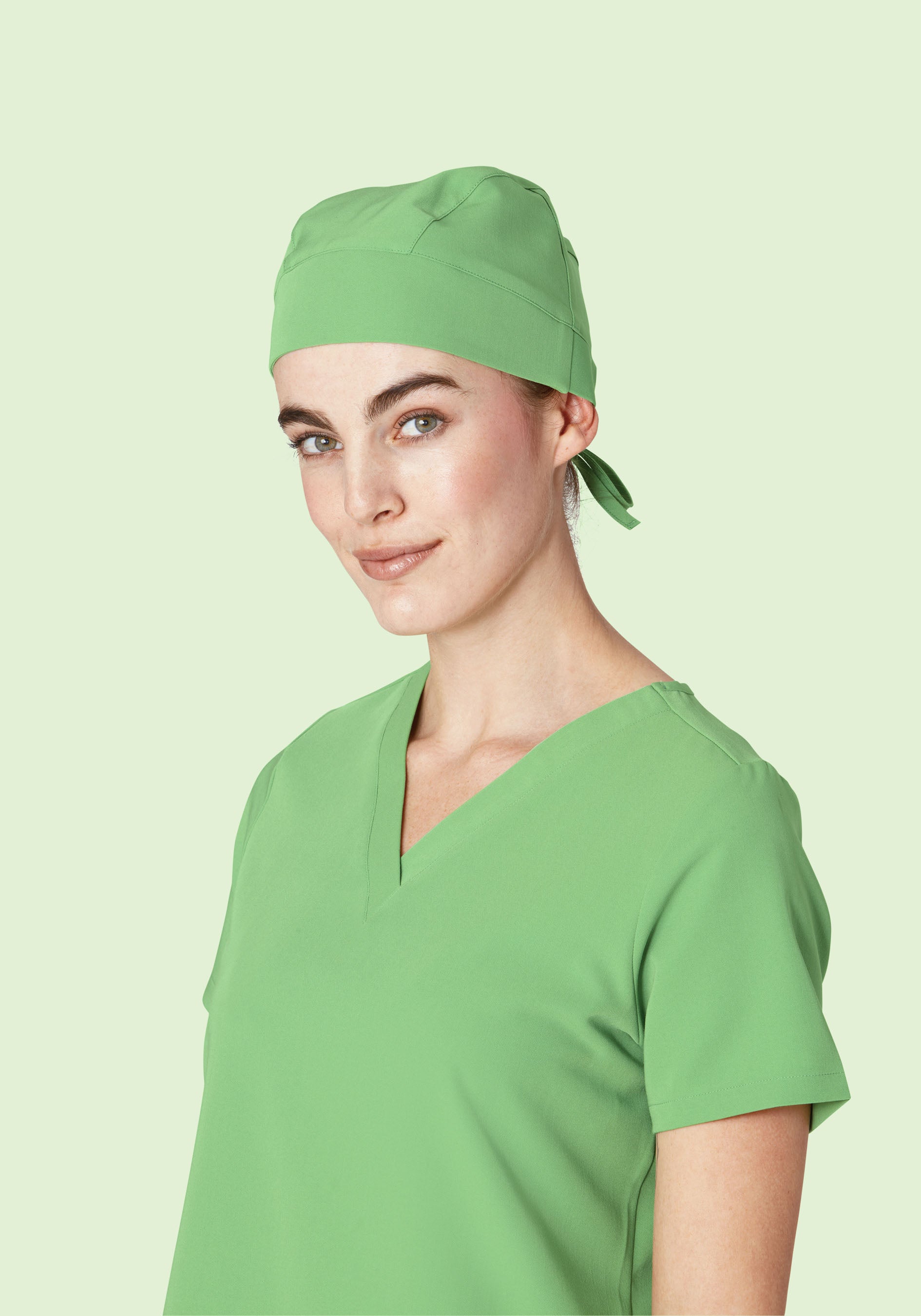 Contemporary Scrub Cap - Aloe