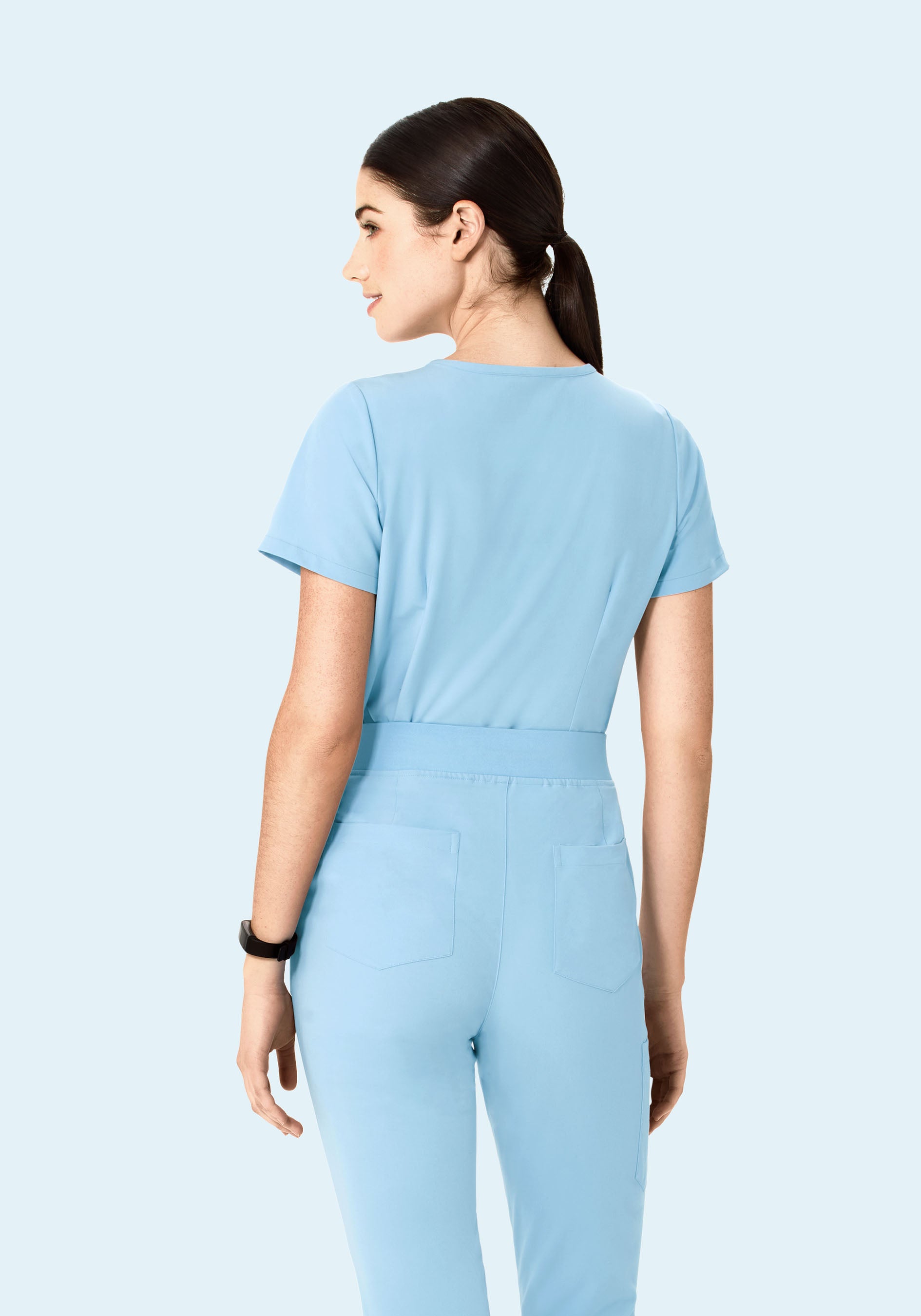 6 Pocket Top Nordic Blue