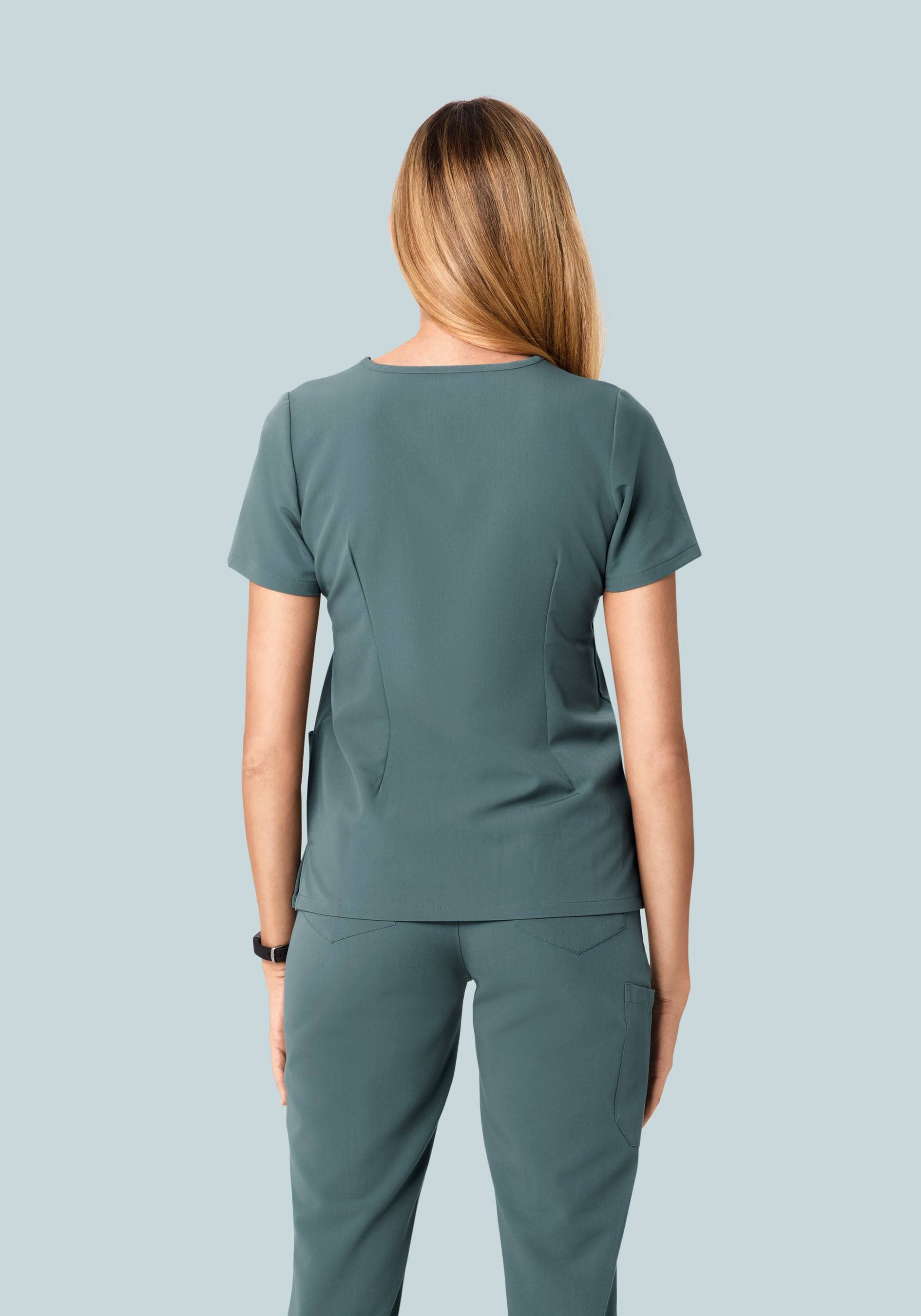 6 Pocket Top Stormy Sky