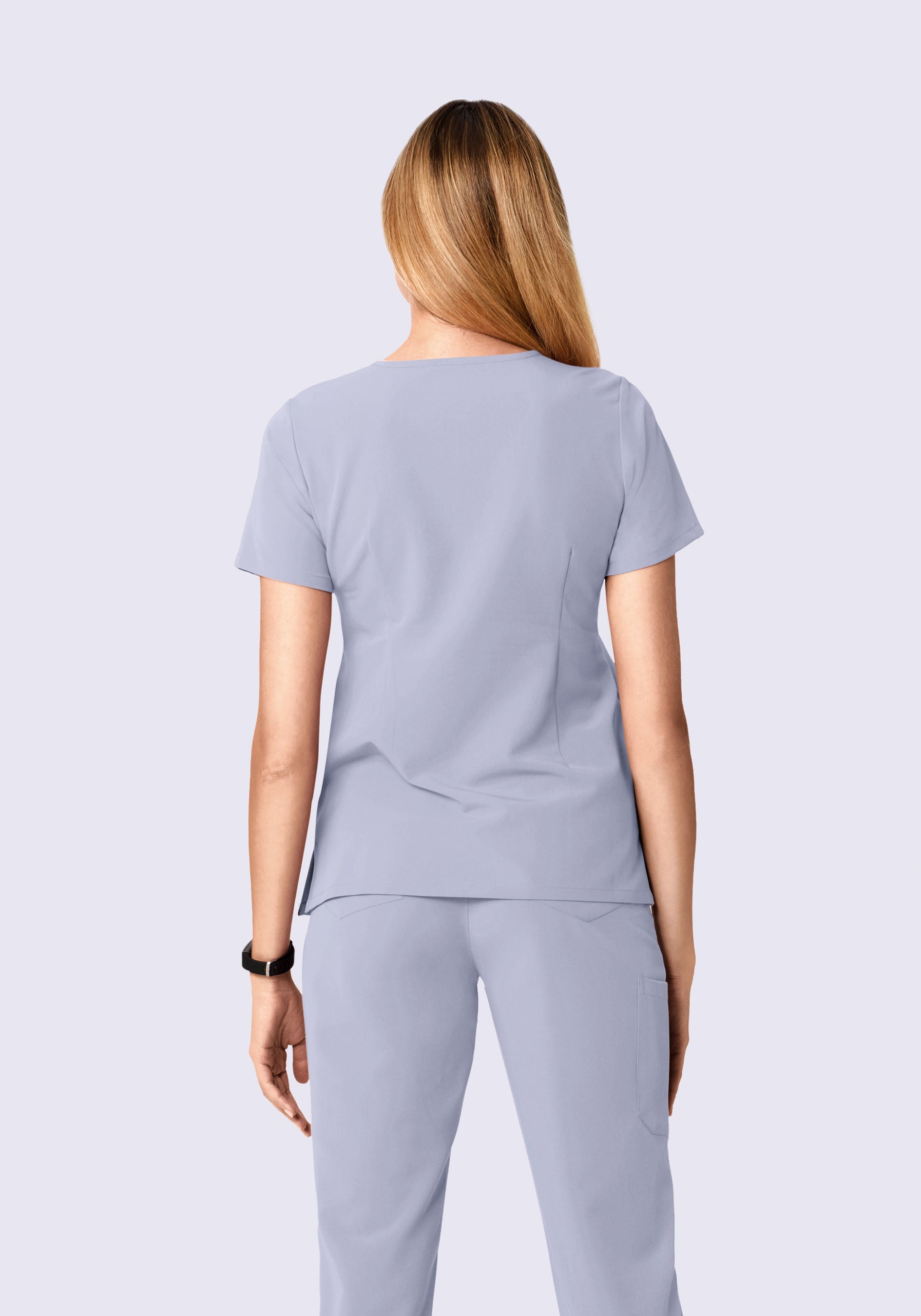 6 Pocket Top Wisteria