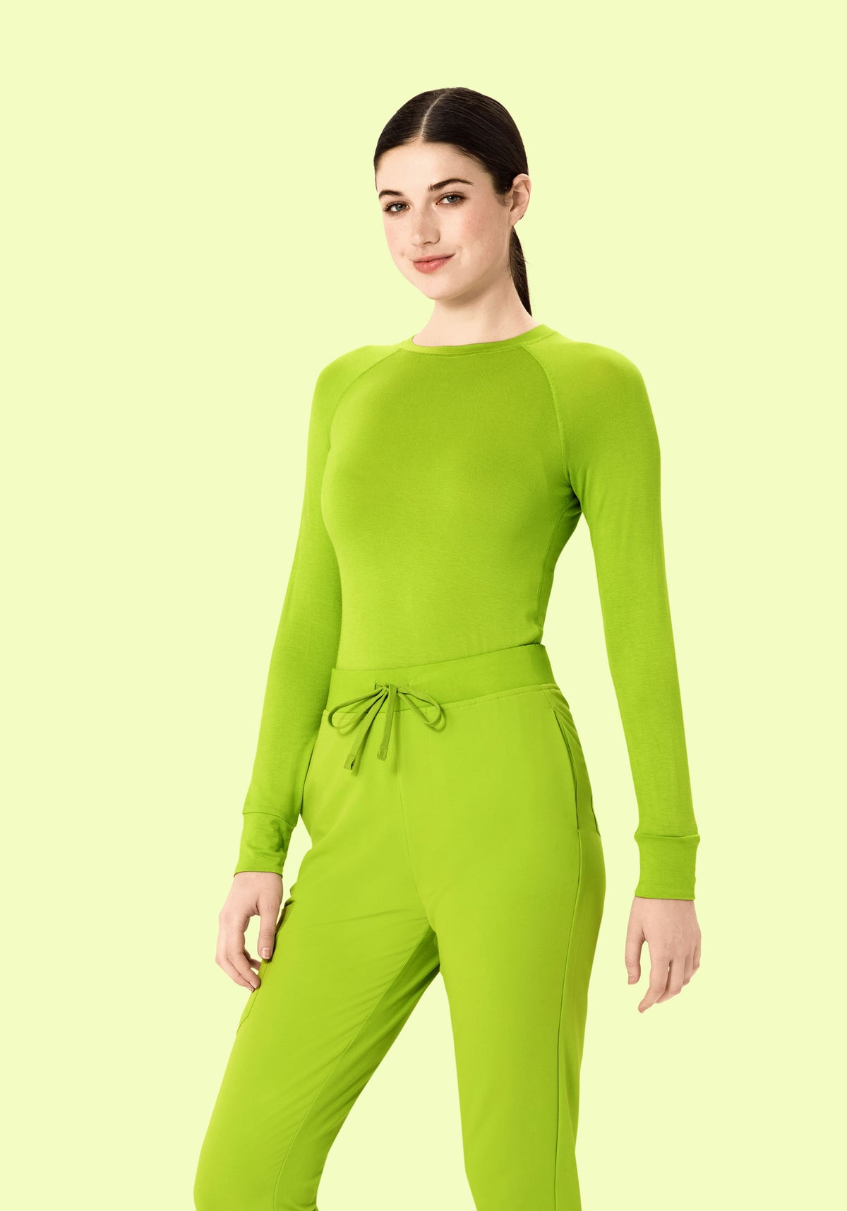 Women's Underscrubs Apple Green