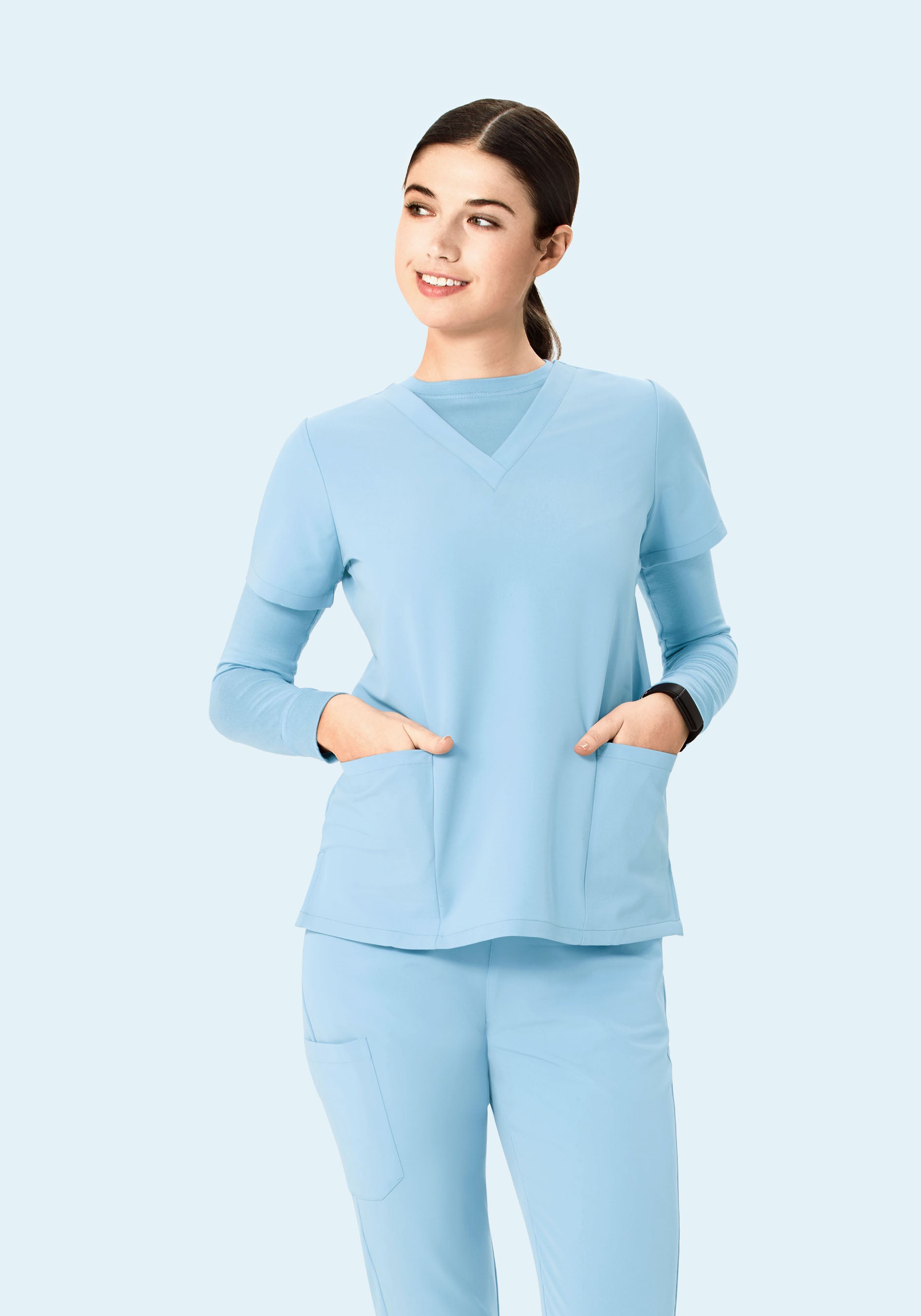 Women's Underscrubs Nordic Blue