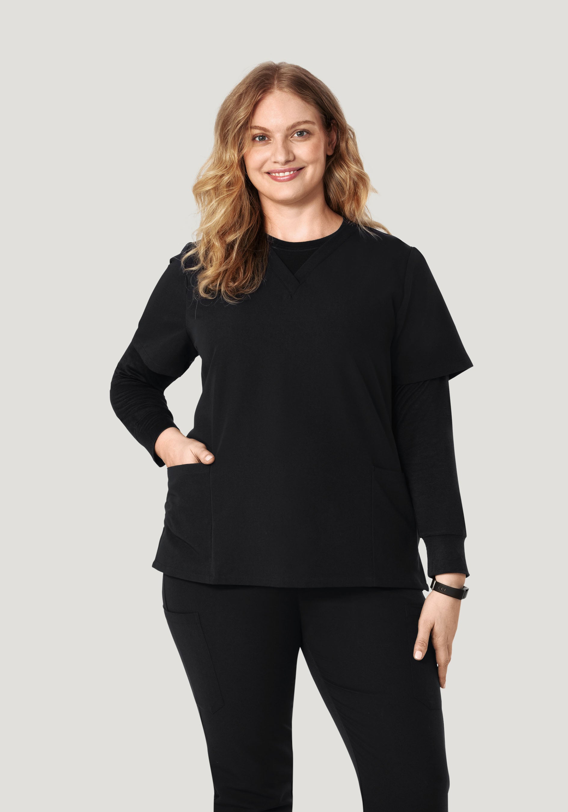 Women's Underscrubs Black