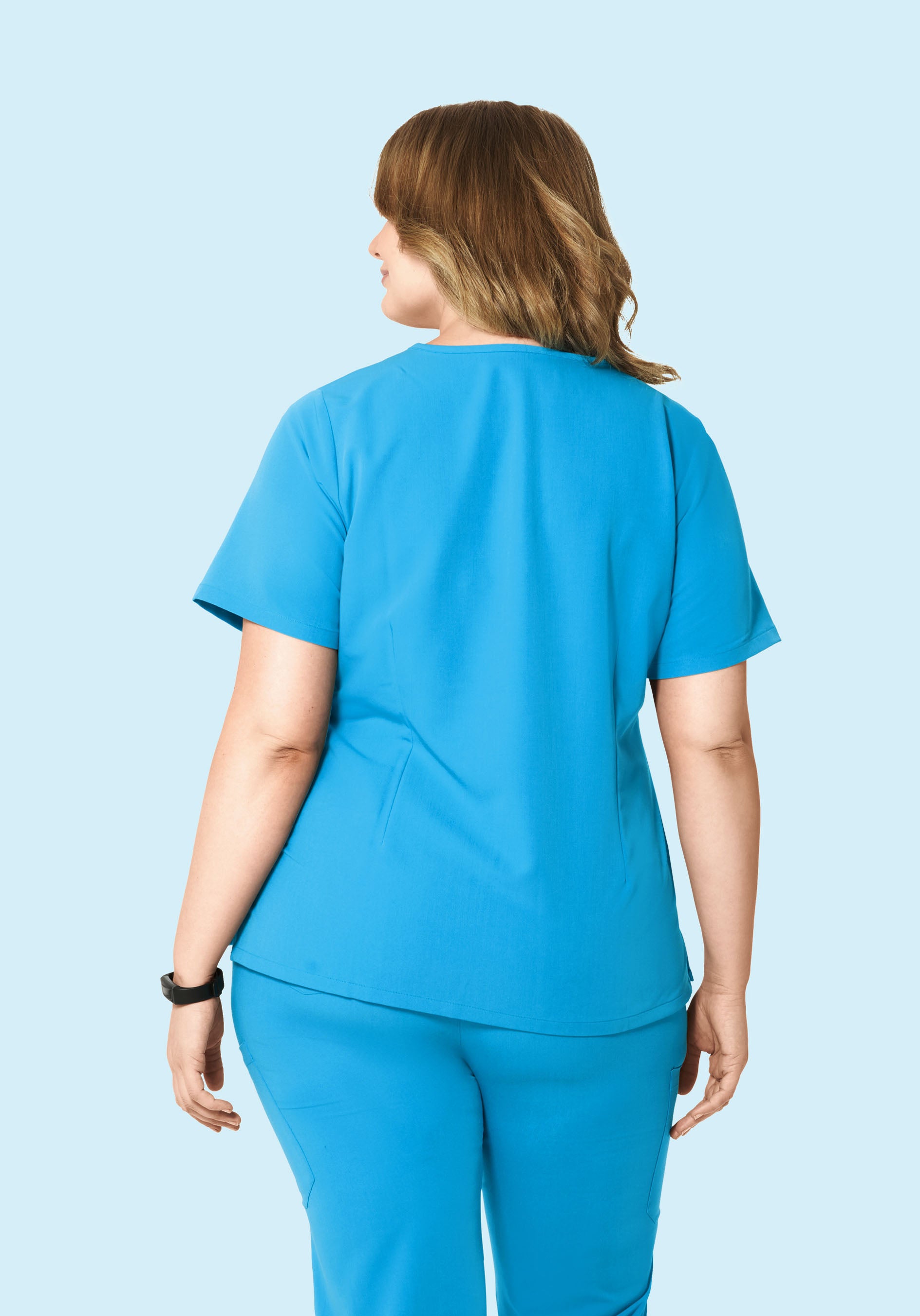 6 Pocket Top Horizon Blue