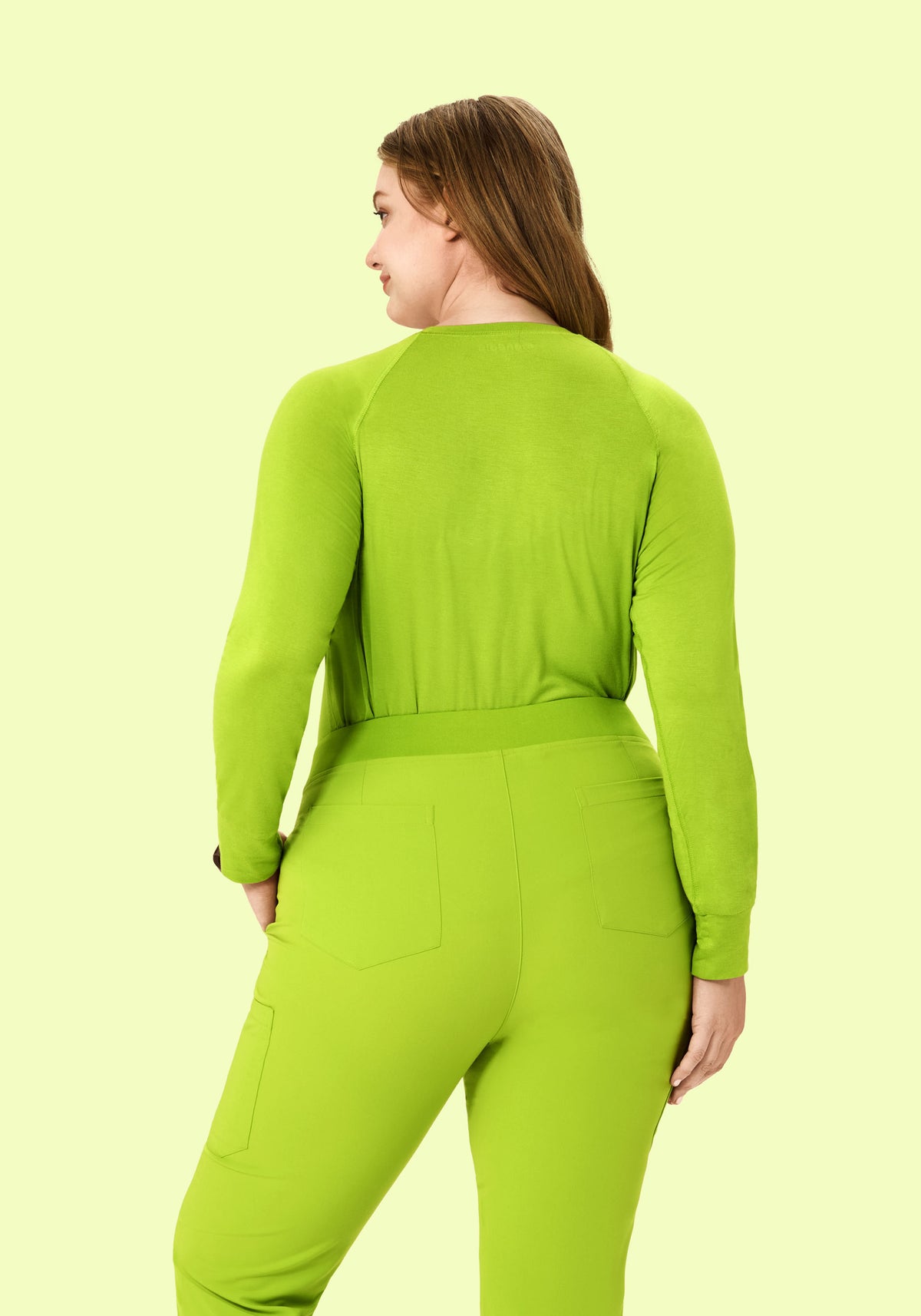 Women's Underscrubs Apple Green
