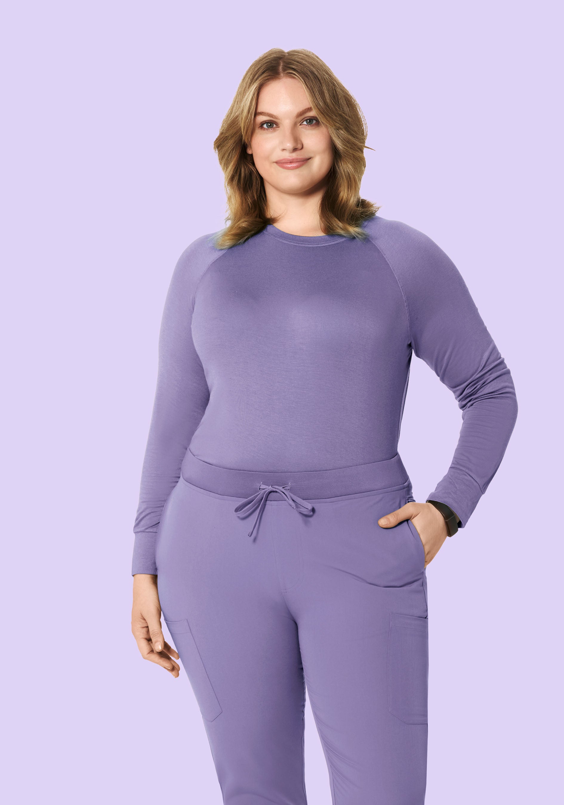 Women's Underscrubs Hyacinth