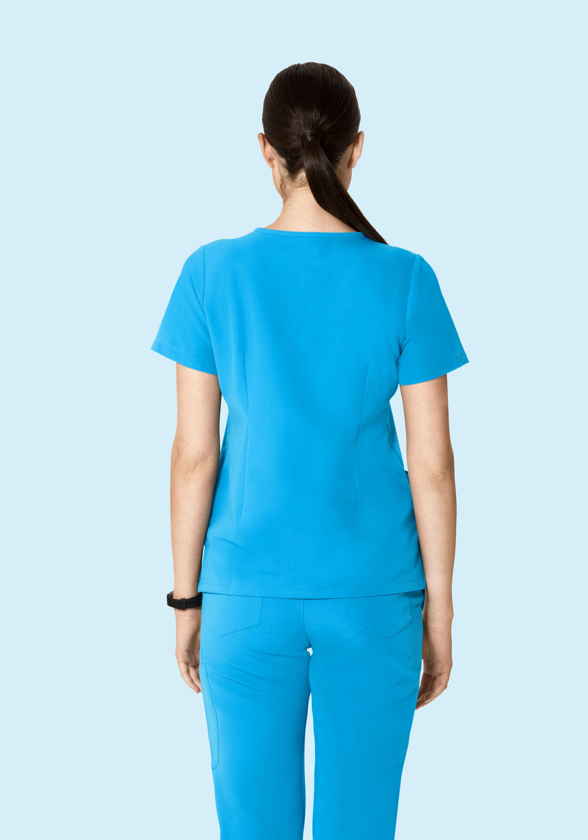 6 Pocket Top Horizon Blue