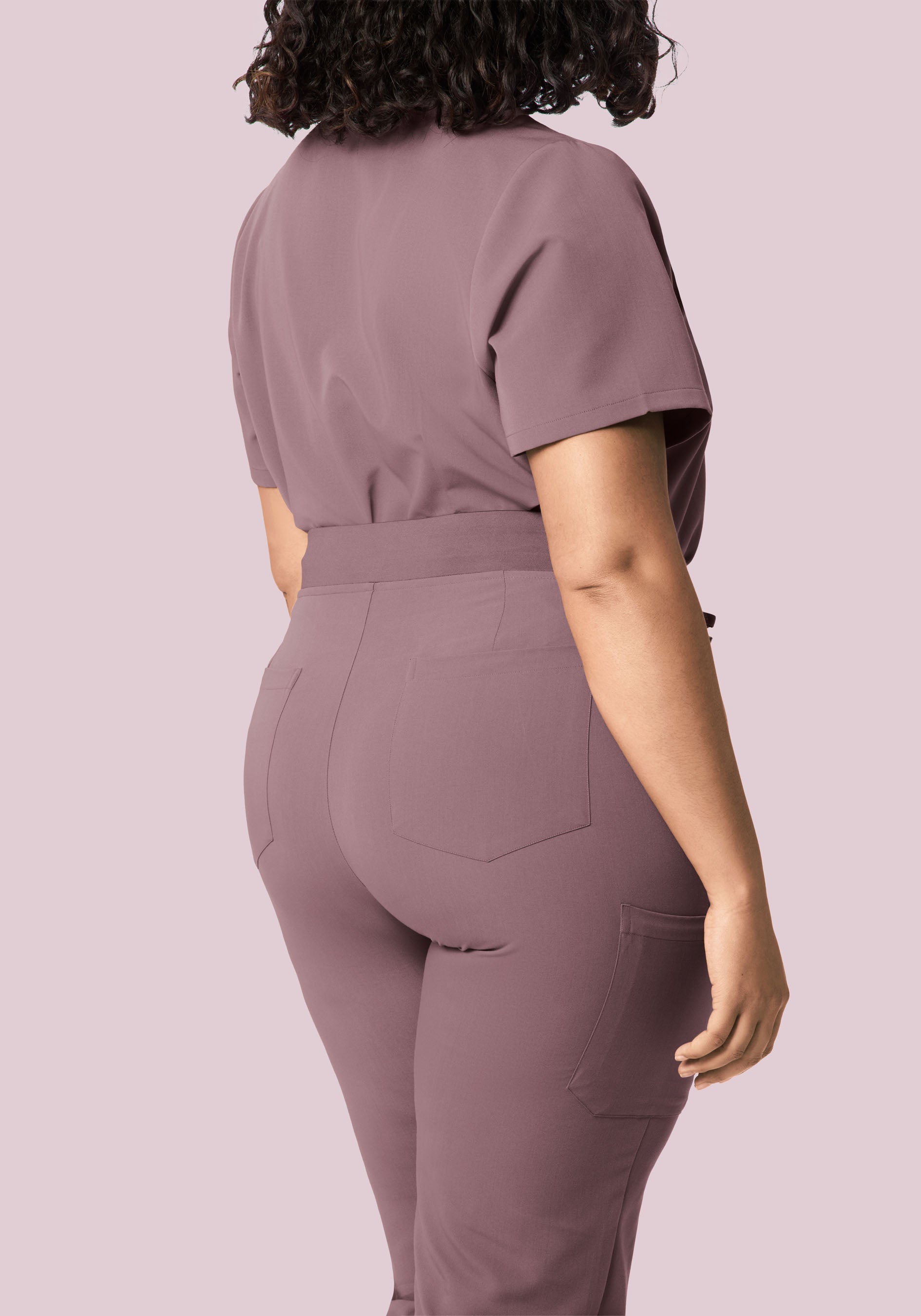 High Waisted Joggers Moondust