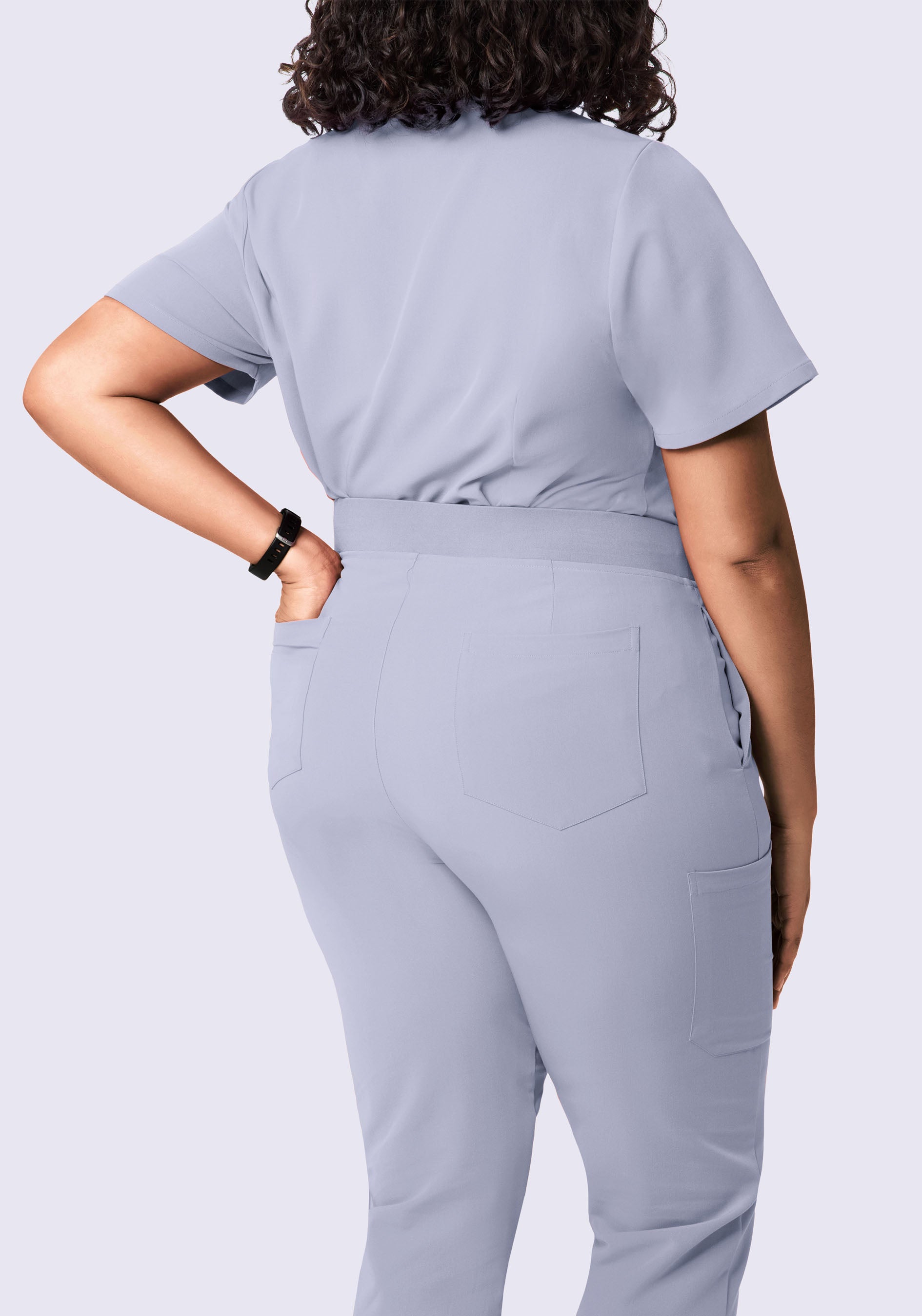 High Waisted Joggers Wisteria