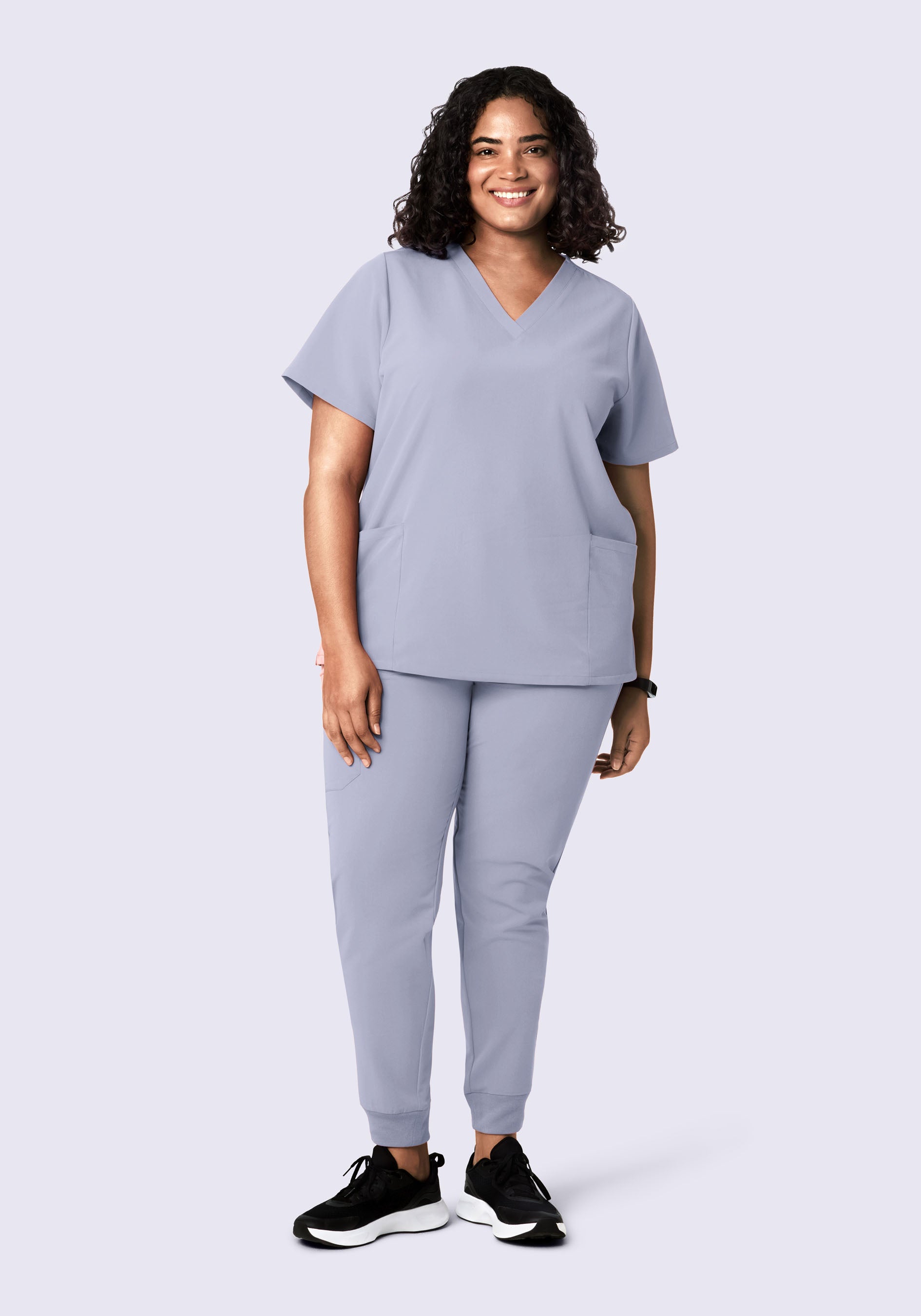 6 Pocket Top Wisteria