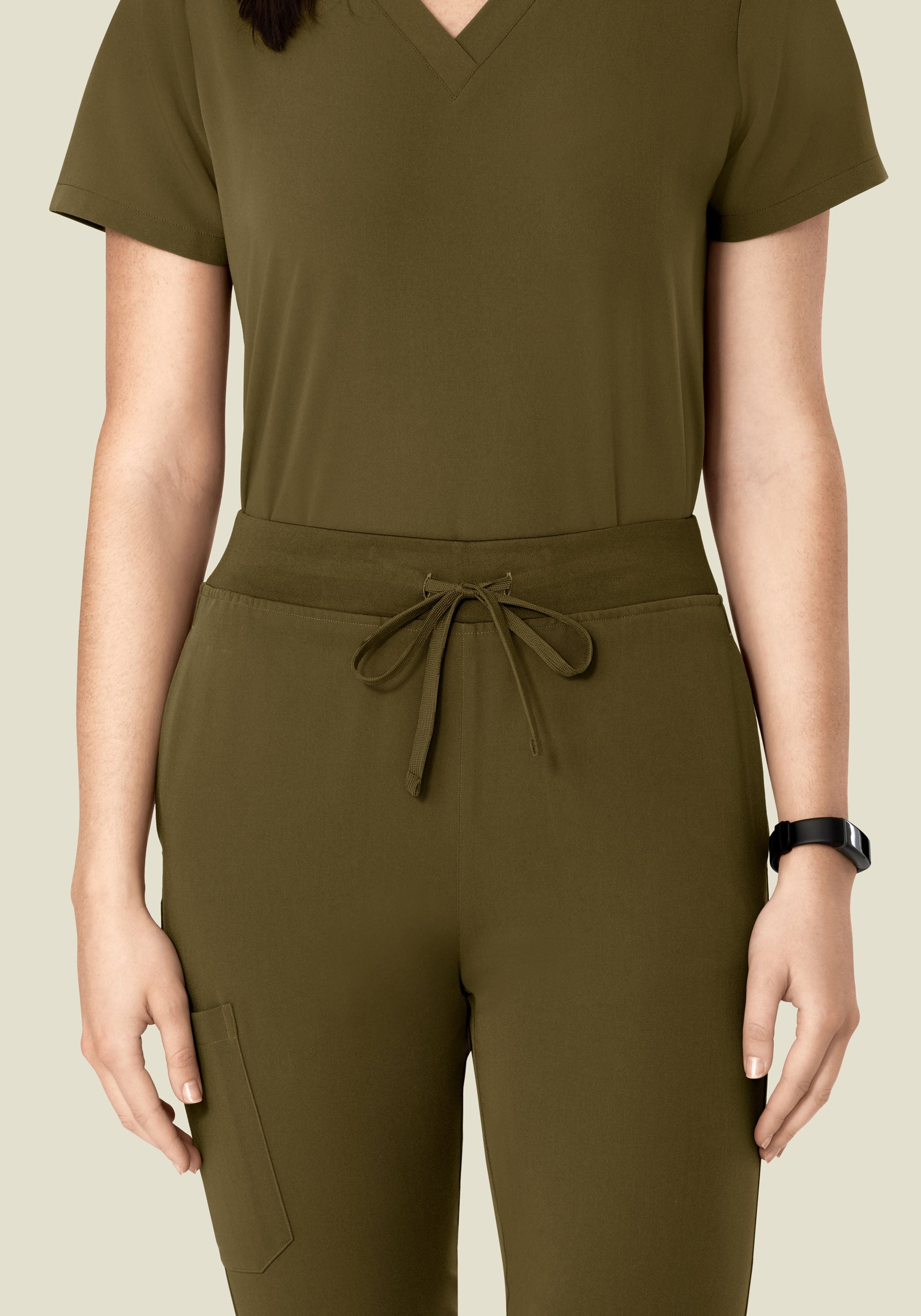 High Waisted Joggers Manzanilla