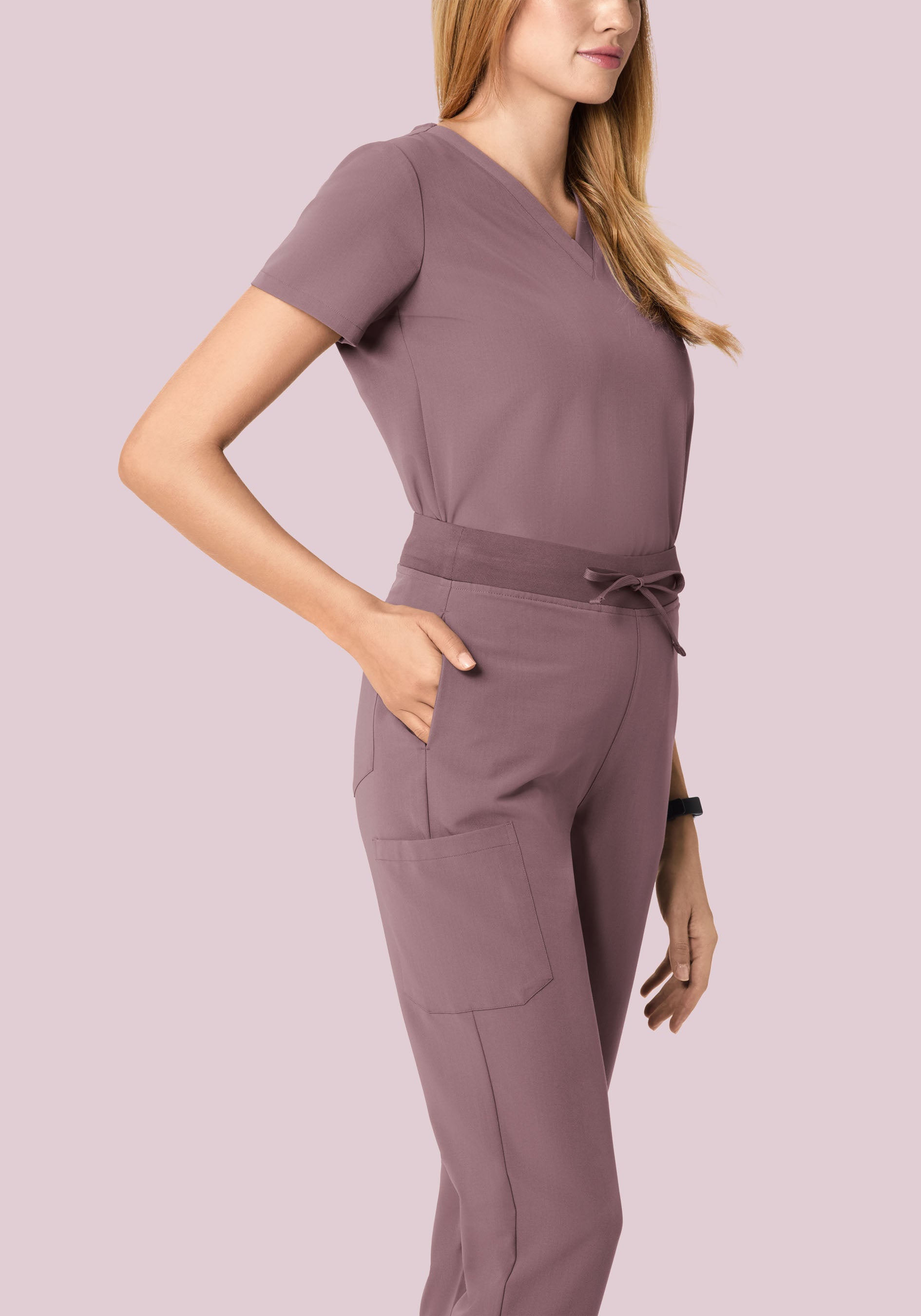 High Waisted Joggers Moondust