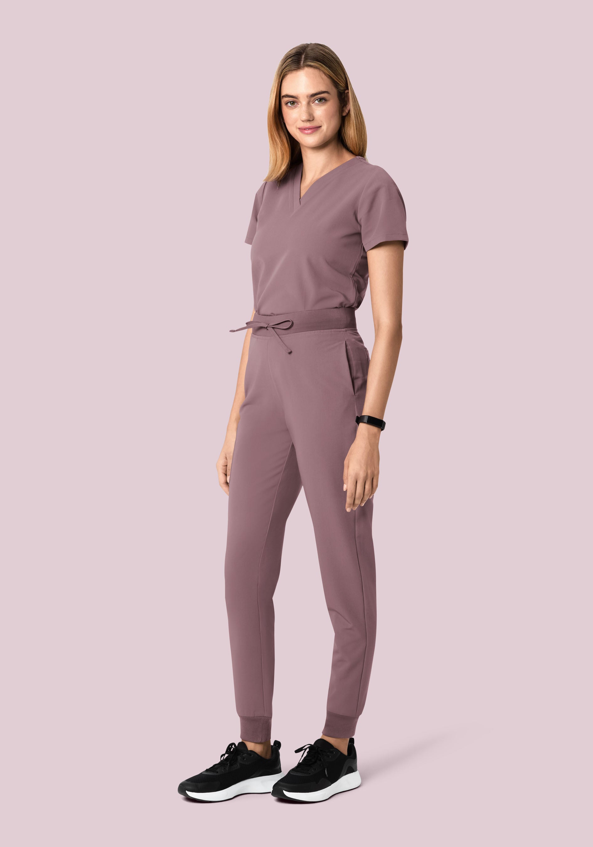 High Waisted Joggers Moondust