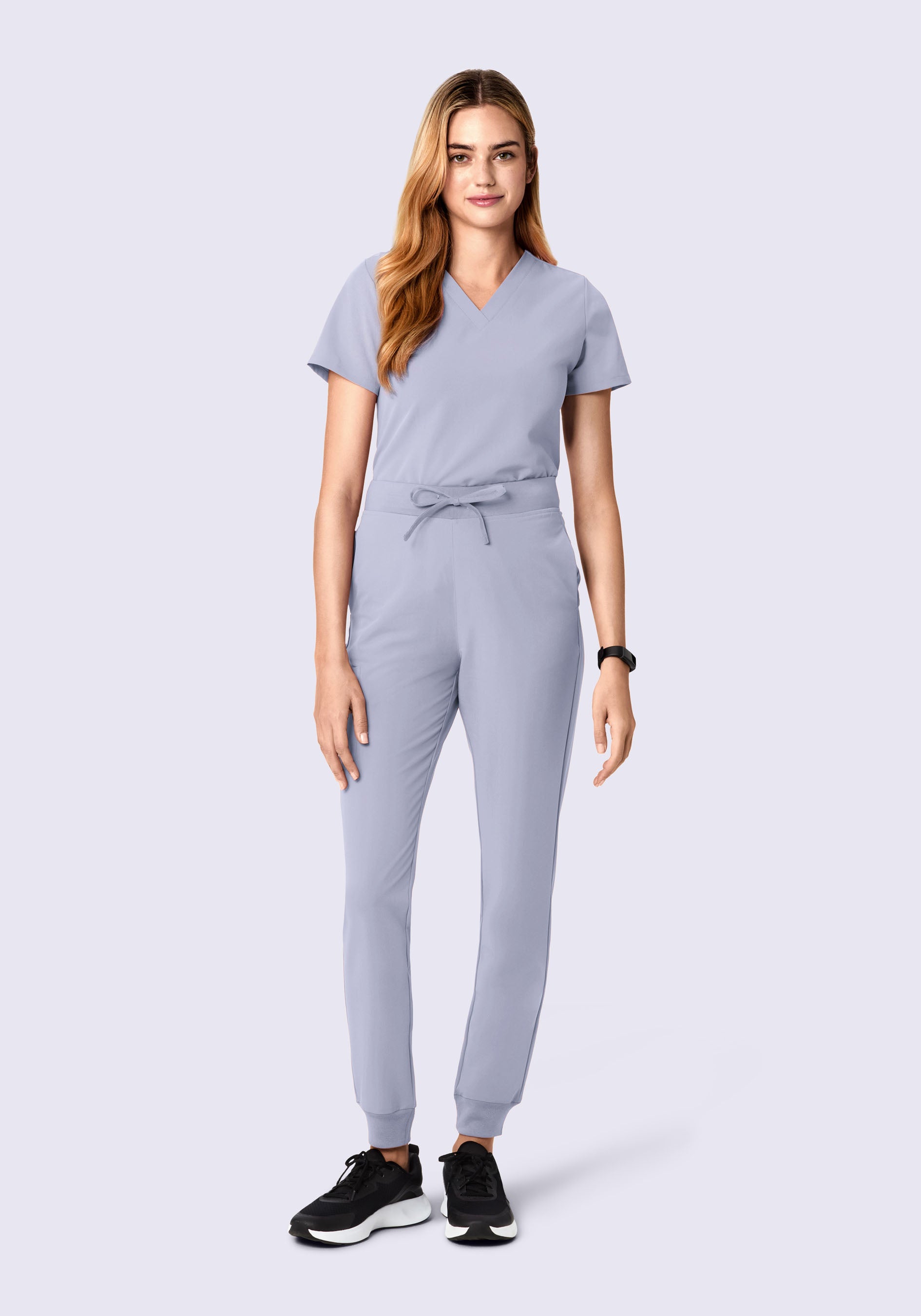 High Waisted Joggers Wisteria