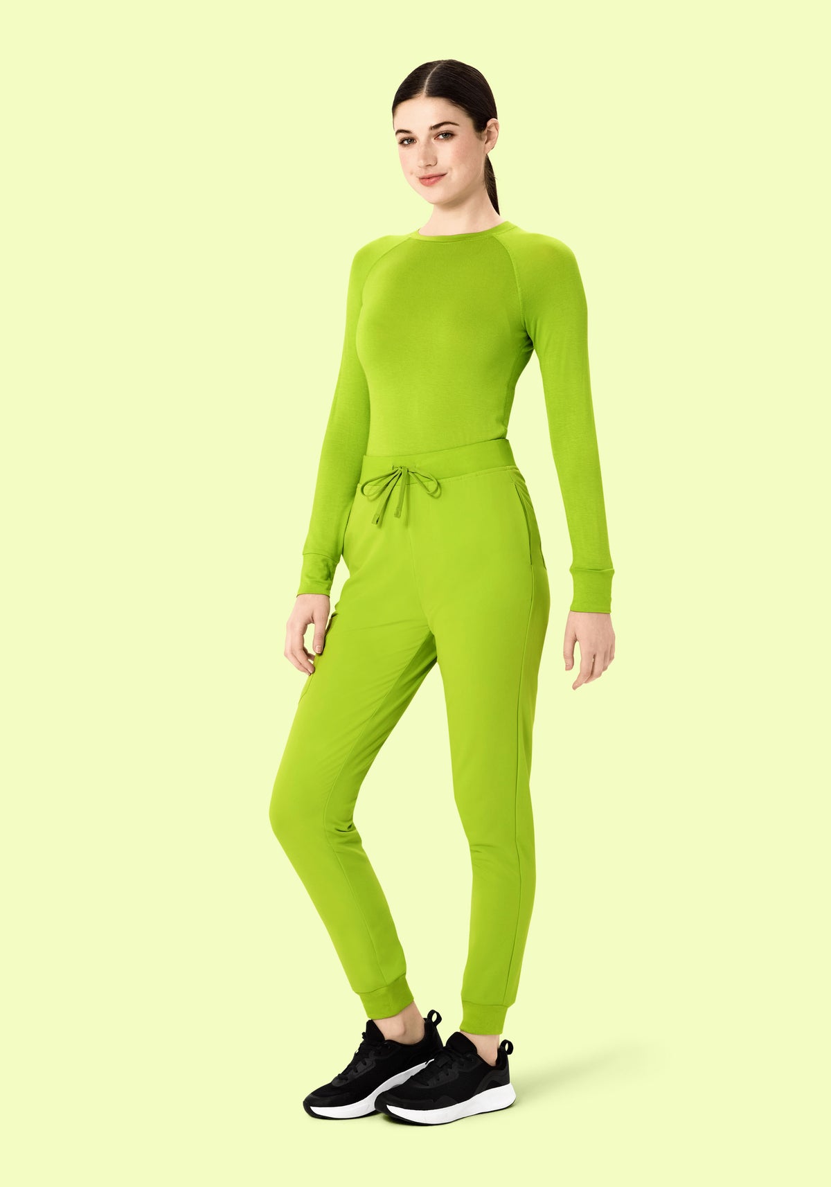 Women's Underscrubs Apple Green