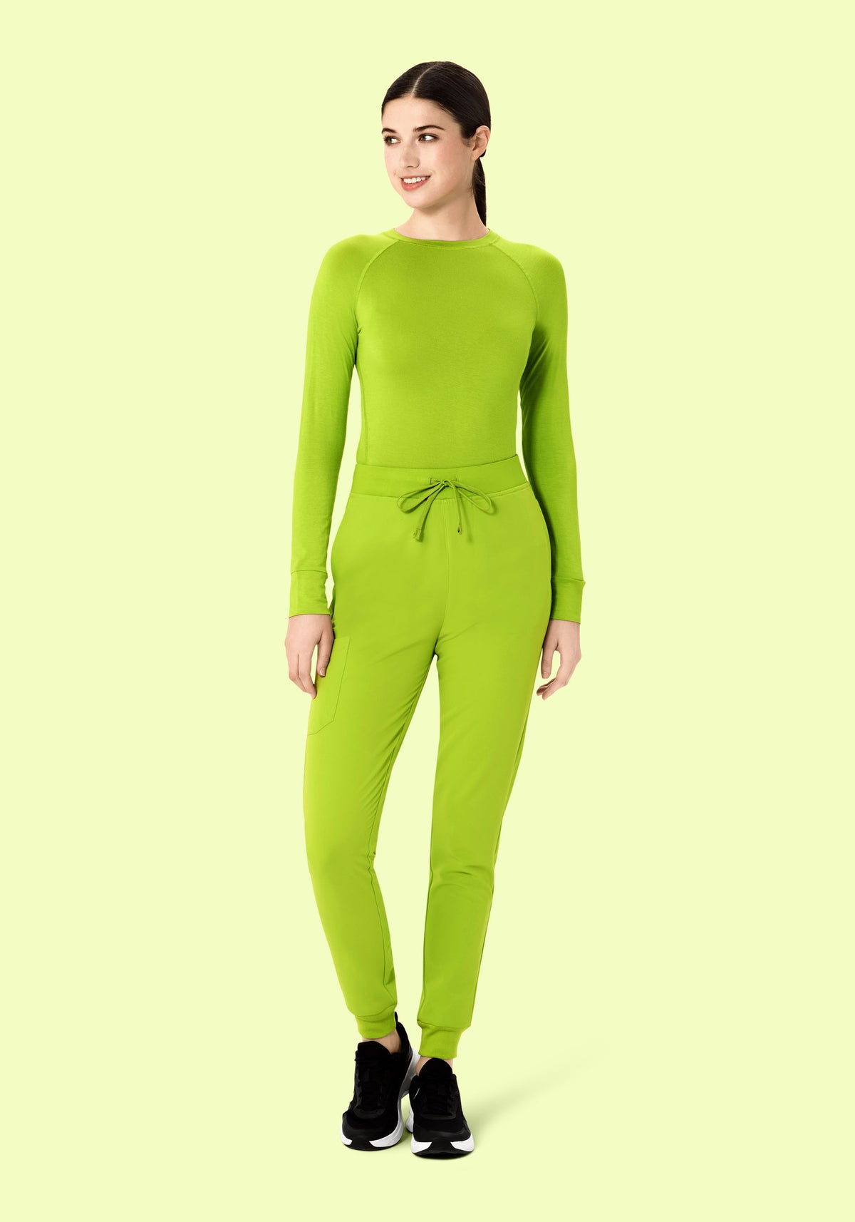 Women's Underscrubs Apple Green