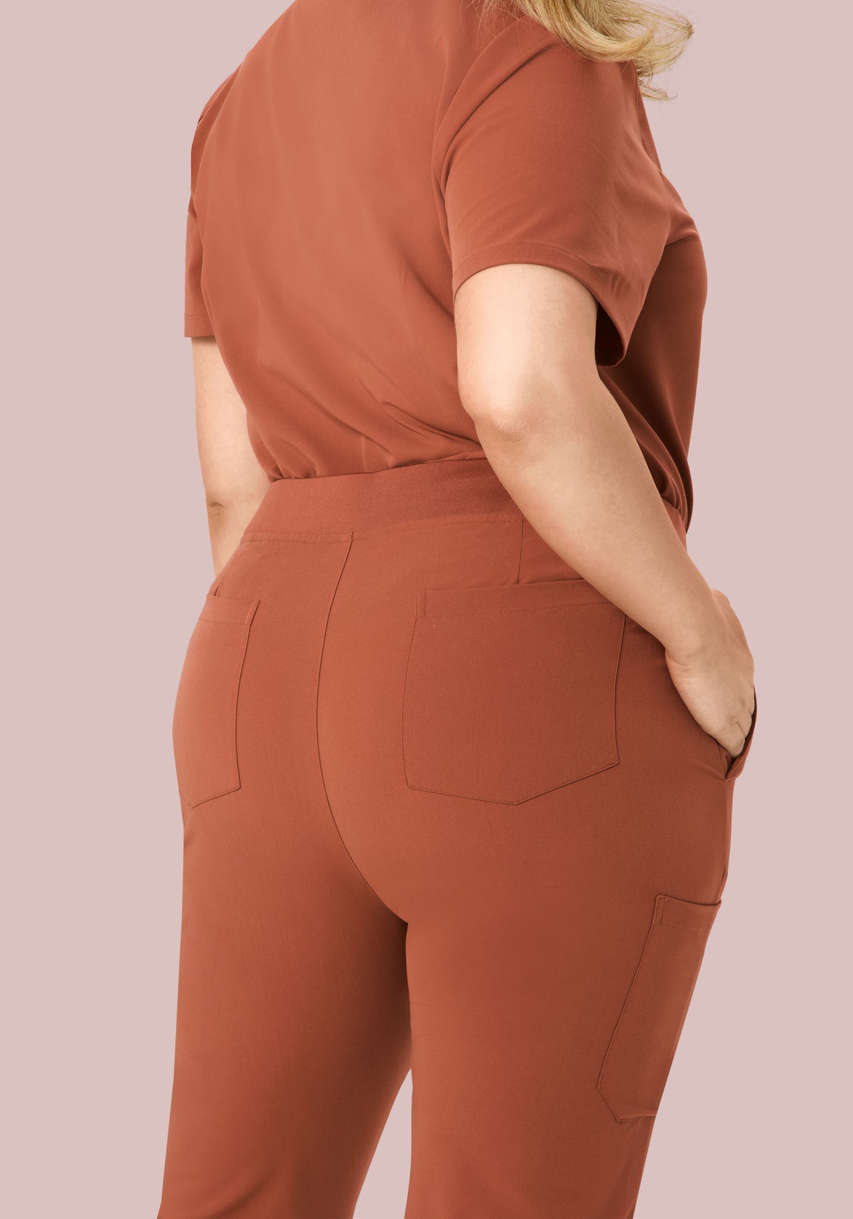 9 Pocket Joggers Chestnut