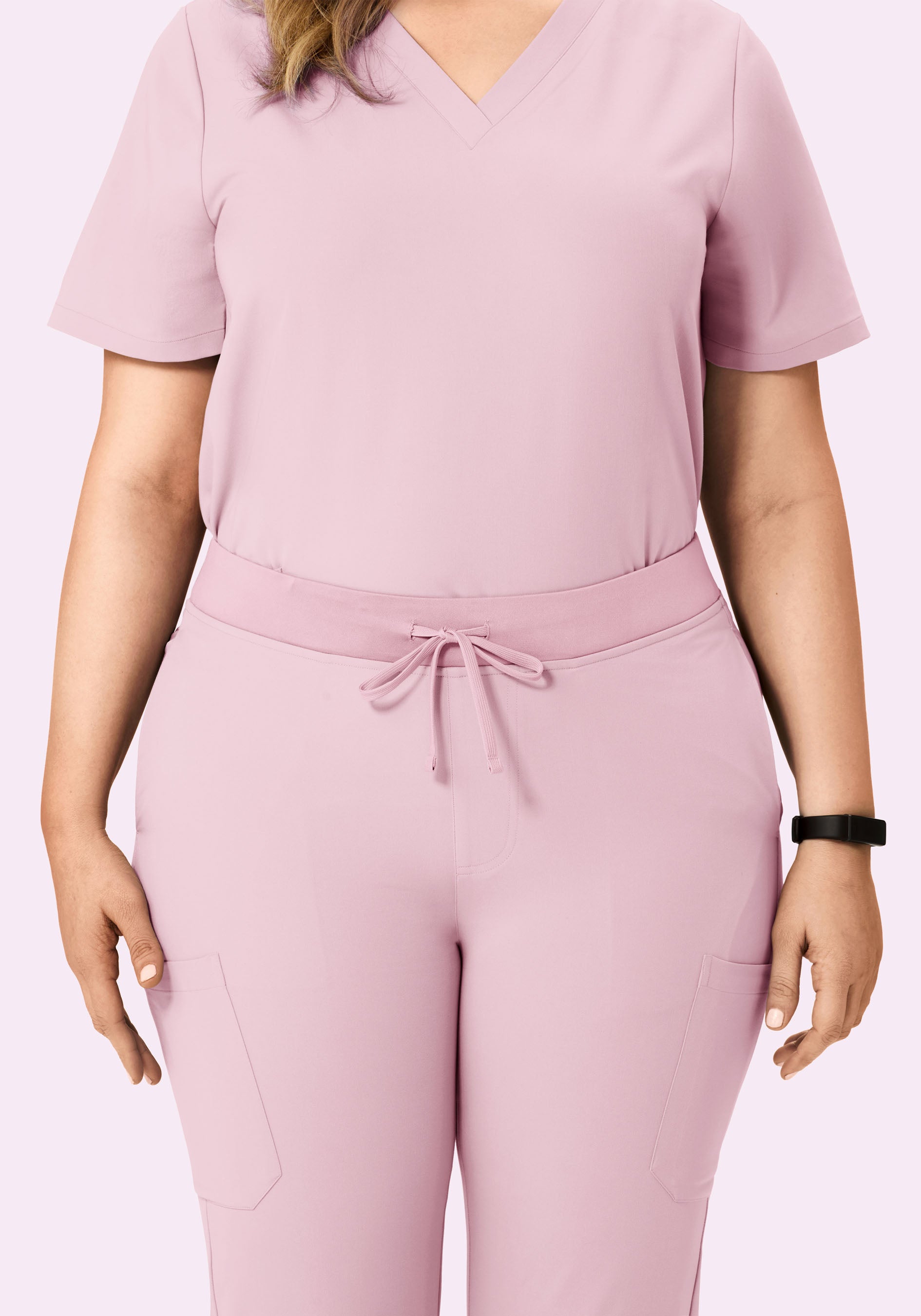 9 Pocket Joggers Pink Pearl