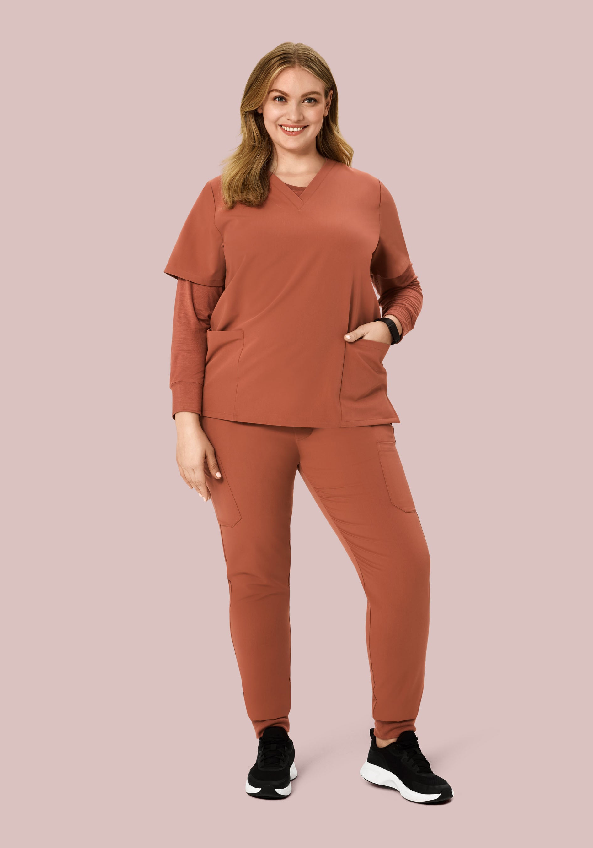 Women's Underscrubs Chestnut