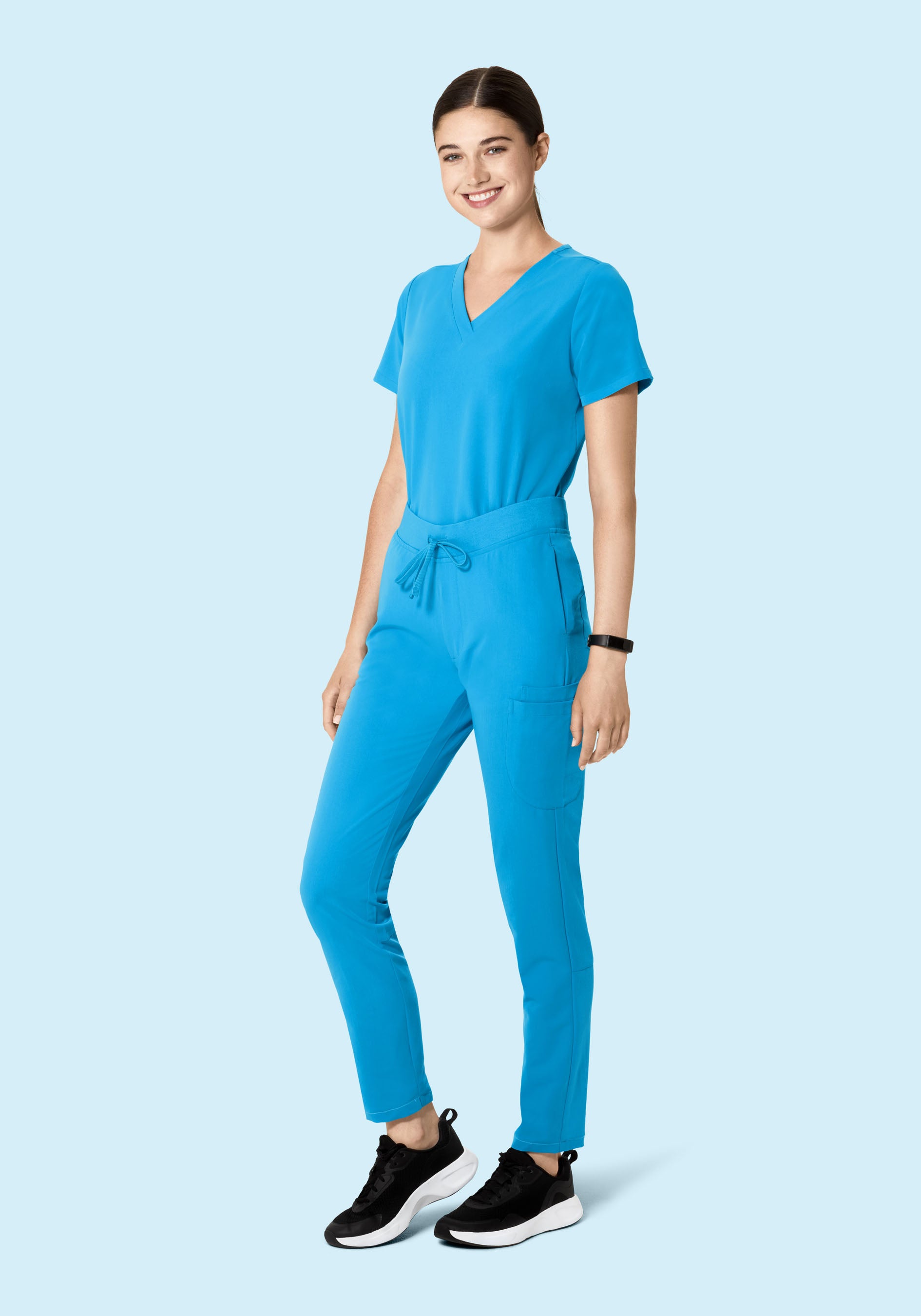 6 Pocket Top Horizon Blue
