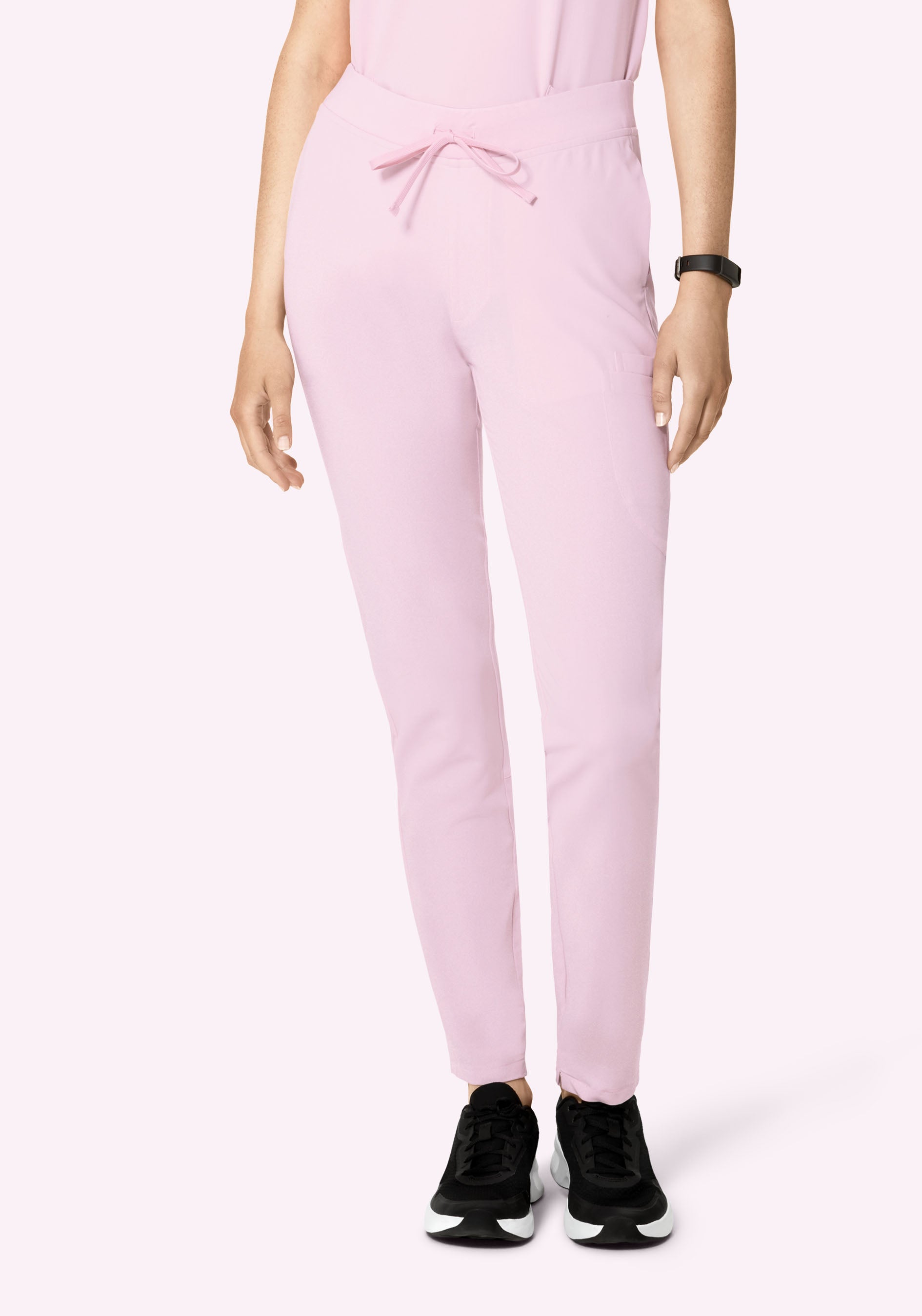 6 Pocket Slim Pants Misty Rose