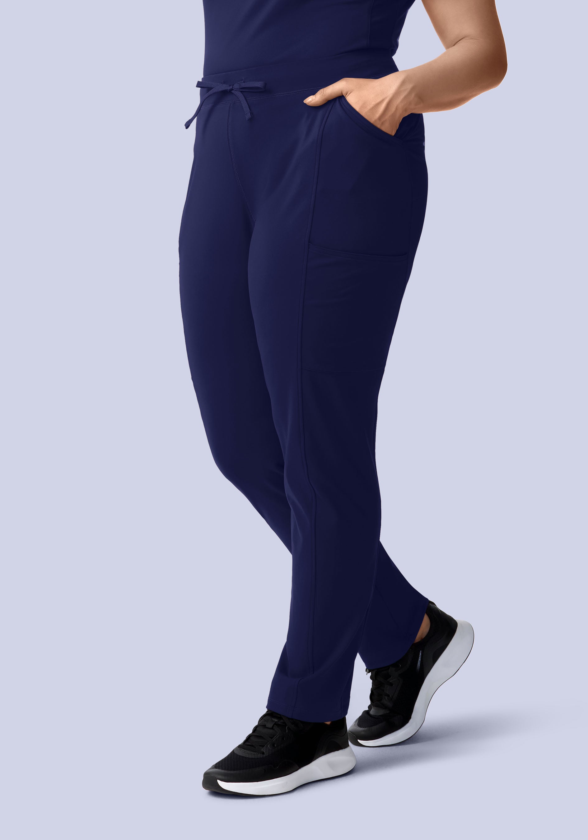 Soft Stretch Straight Leg Navy