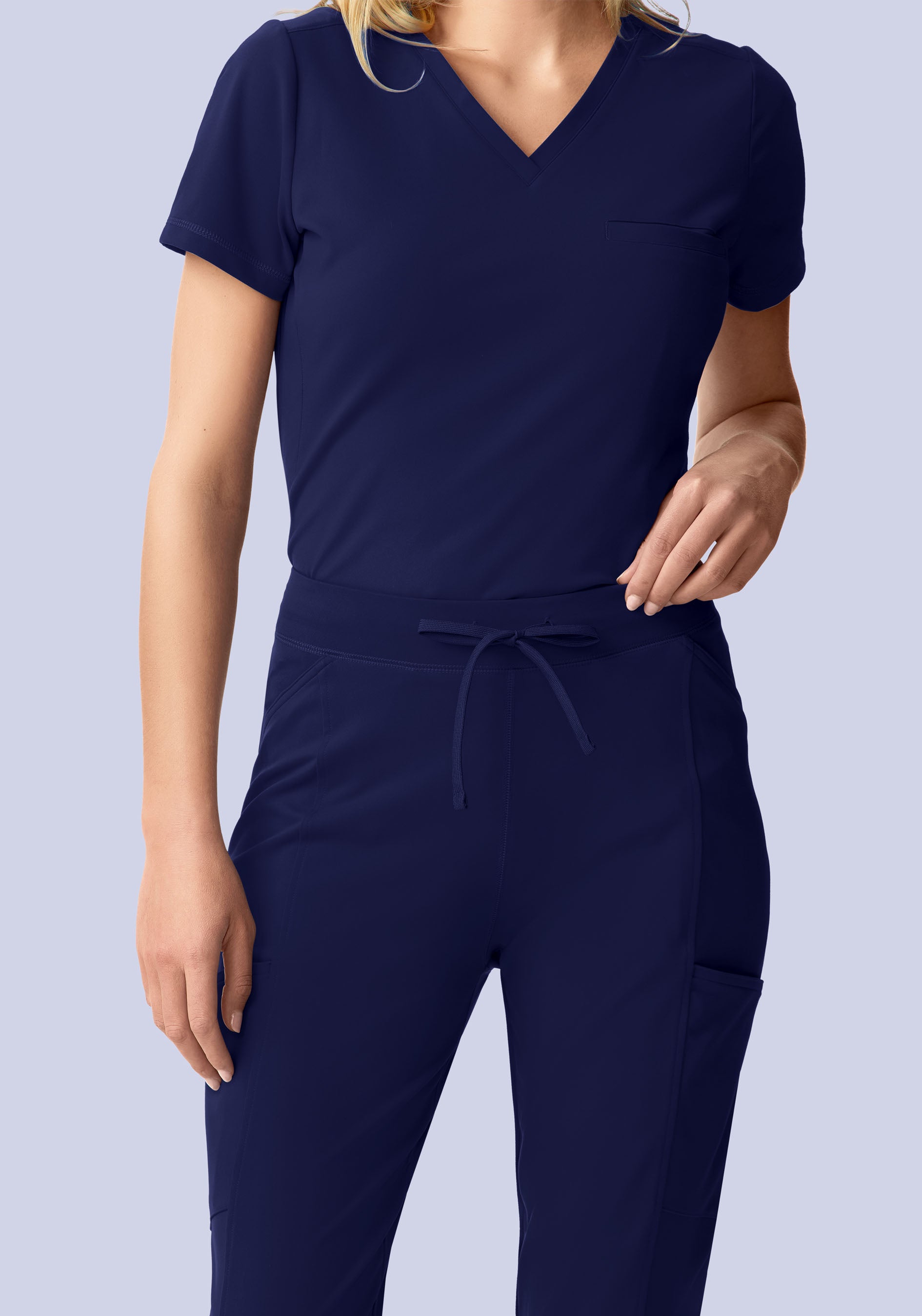 Soft Stretch Straight Leg Navy