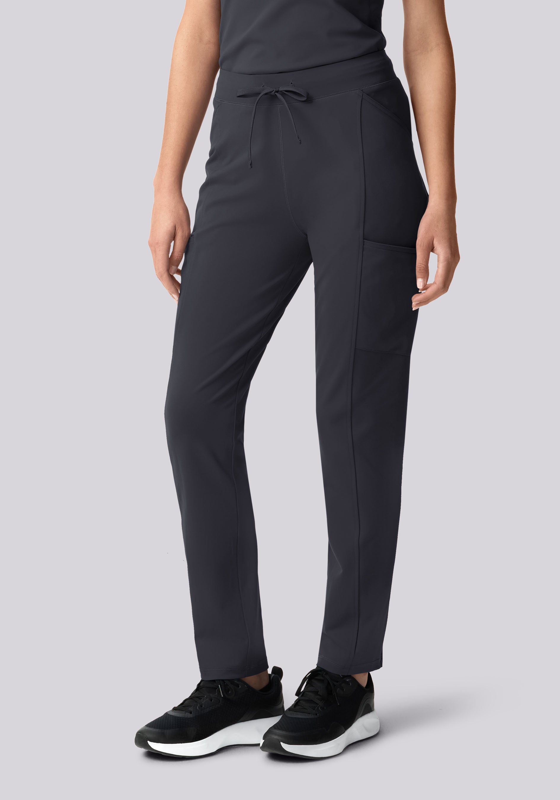 Soft Stretch Straight Leg Pewter