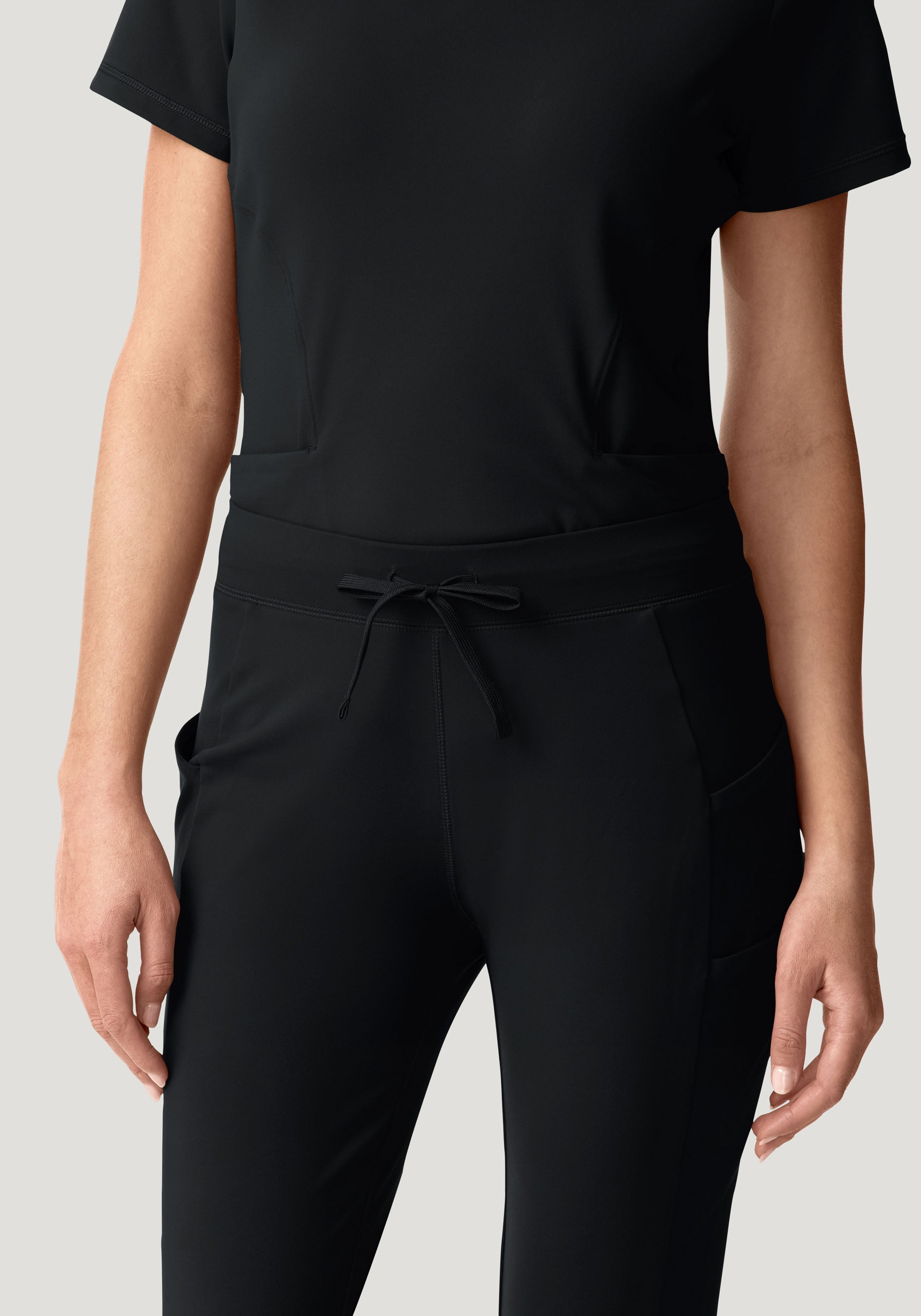 Soft Stretch Joggers Black