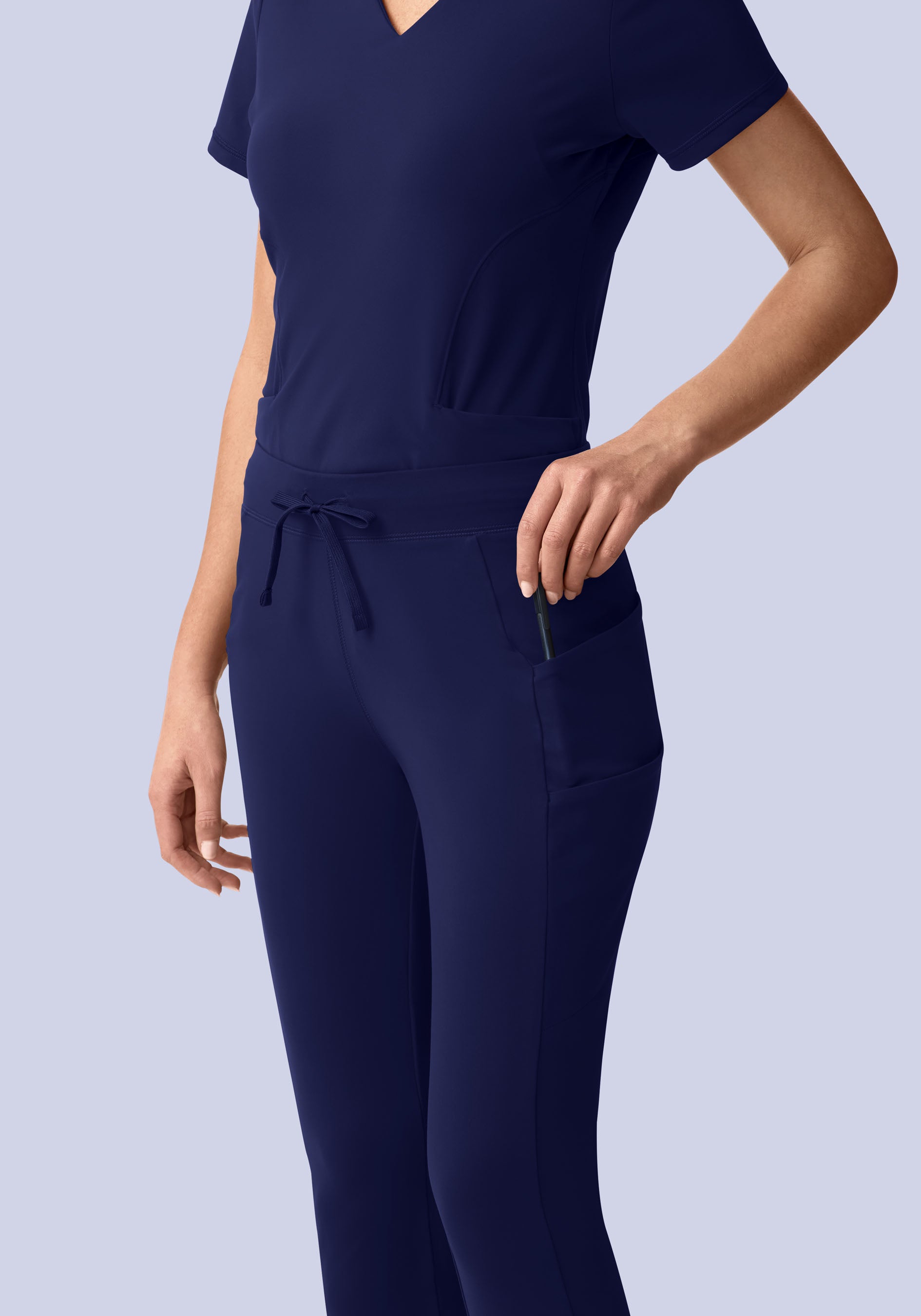 Soft Stretch Joggers Navy