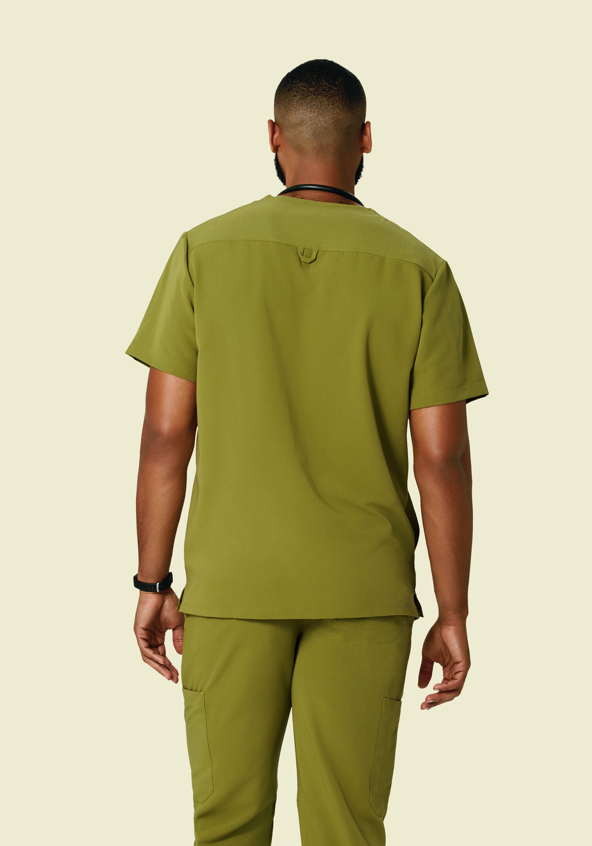 Three Pocket Top Avocado