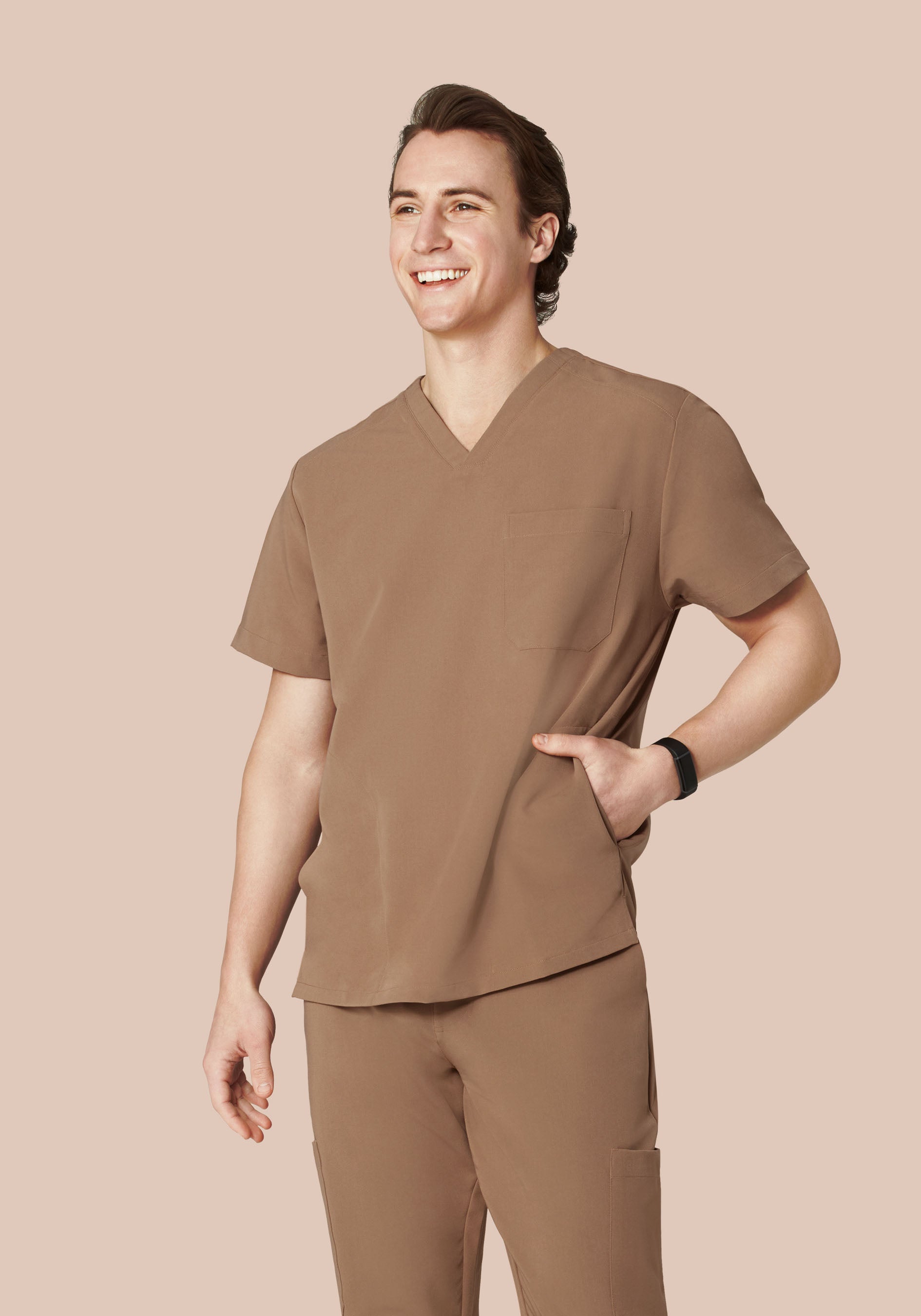 Three Pocket Top Mocha