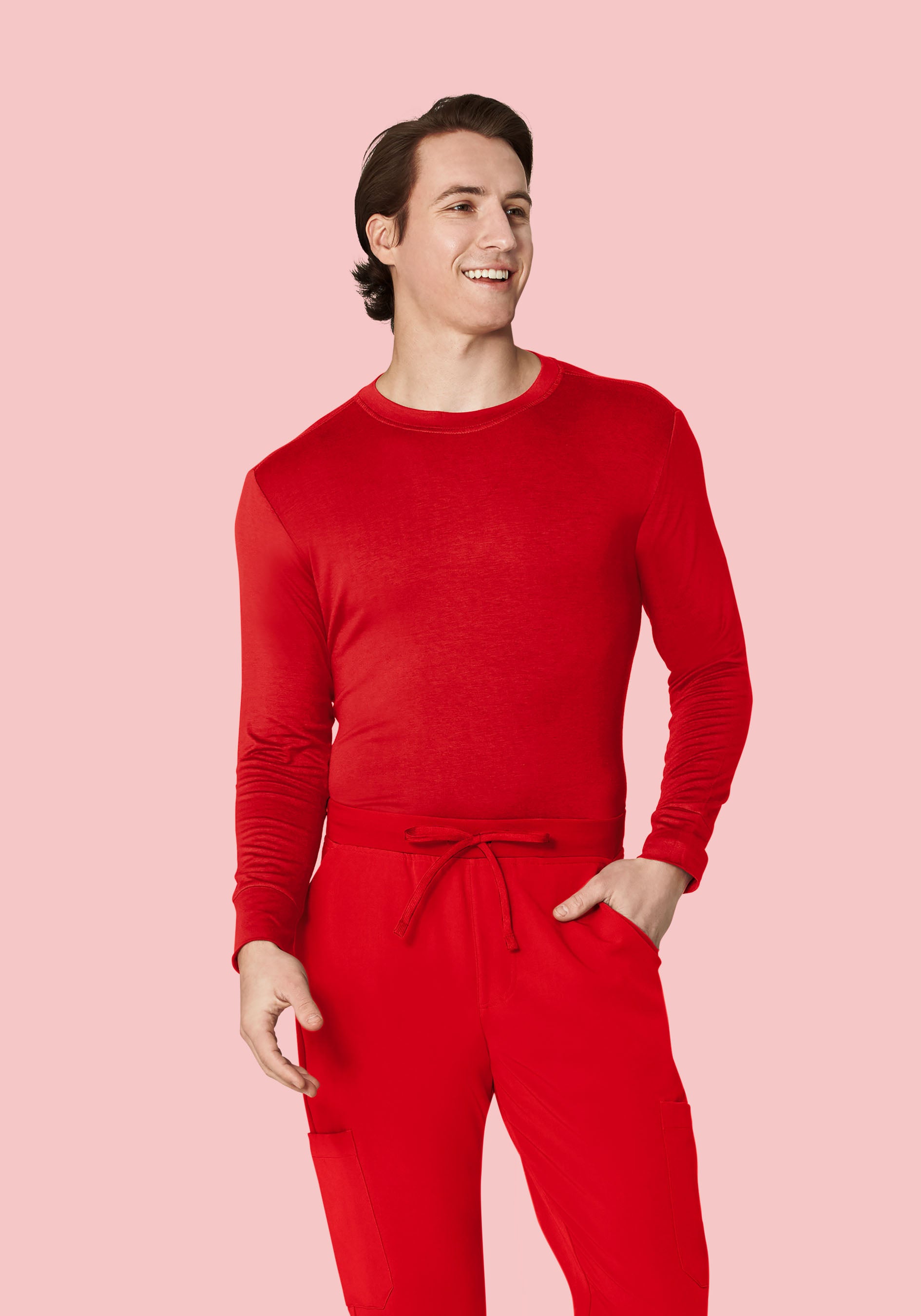Men's Underscrubs Candy Red