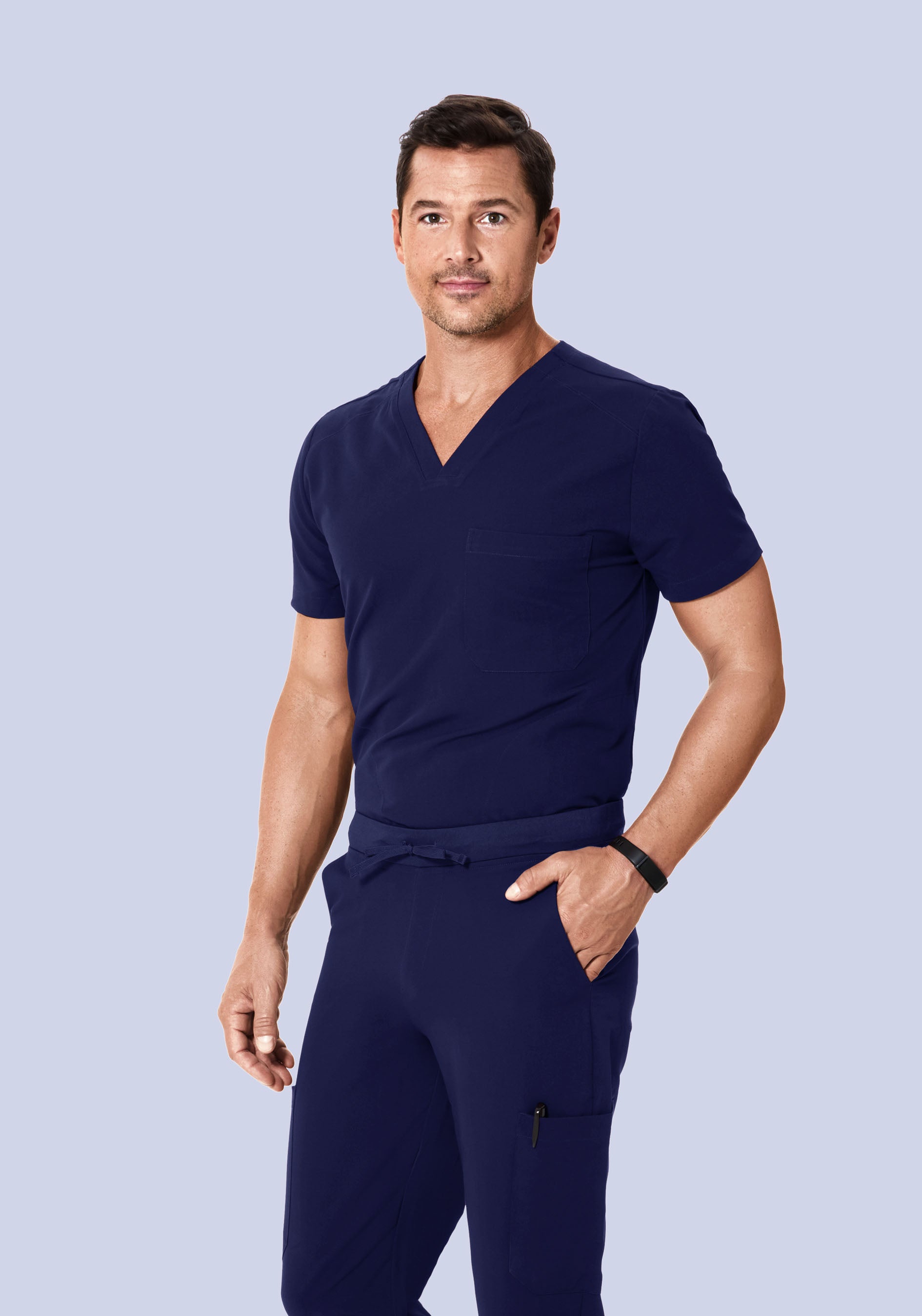 Three Pocket Top Navy