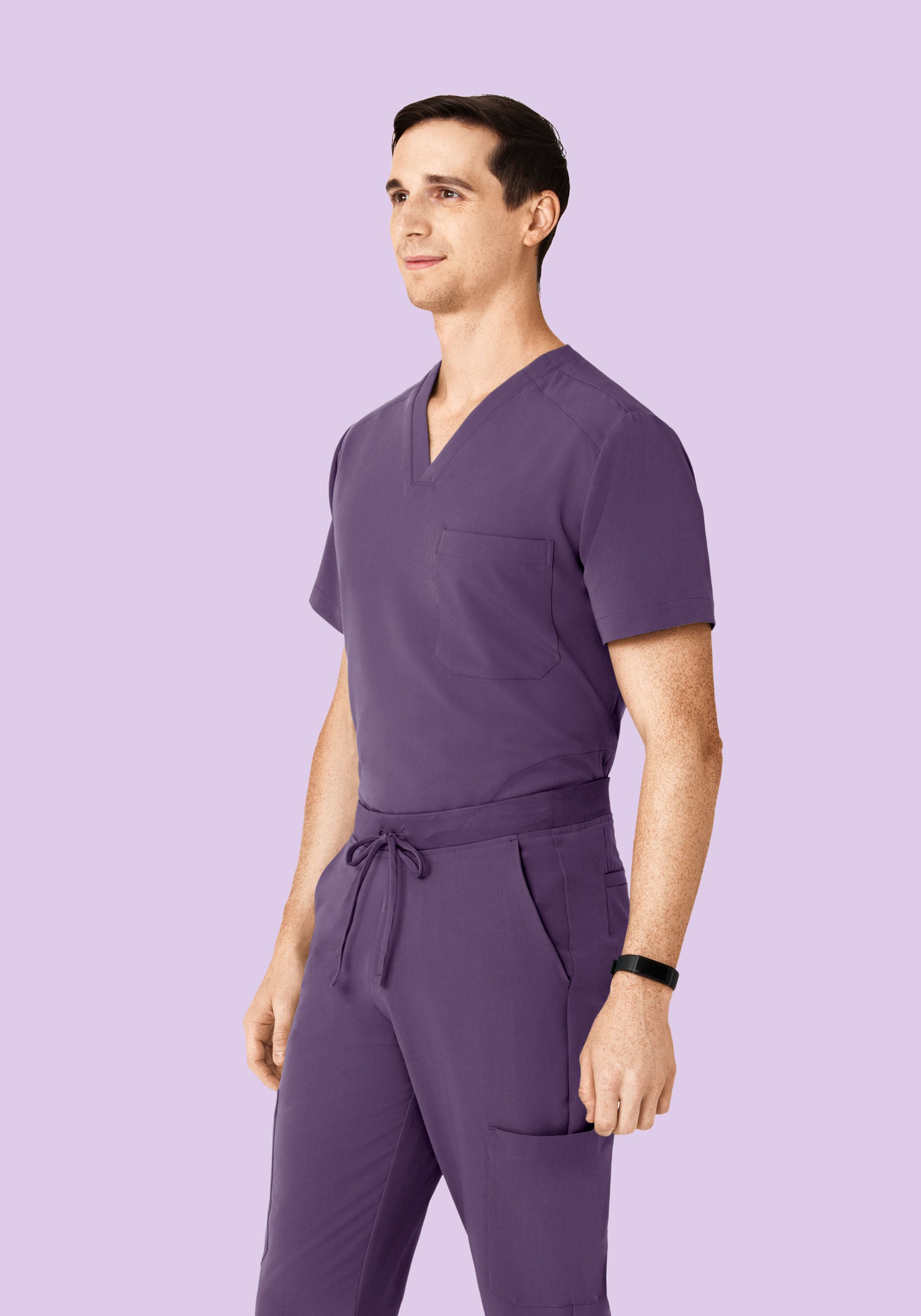 Three Pocket Top Dewberry