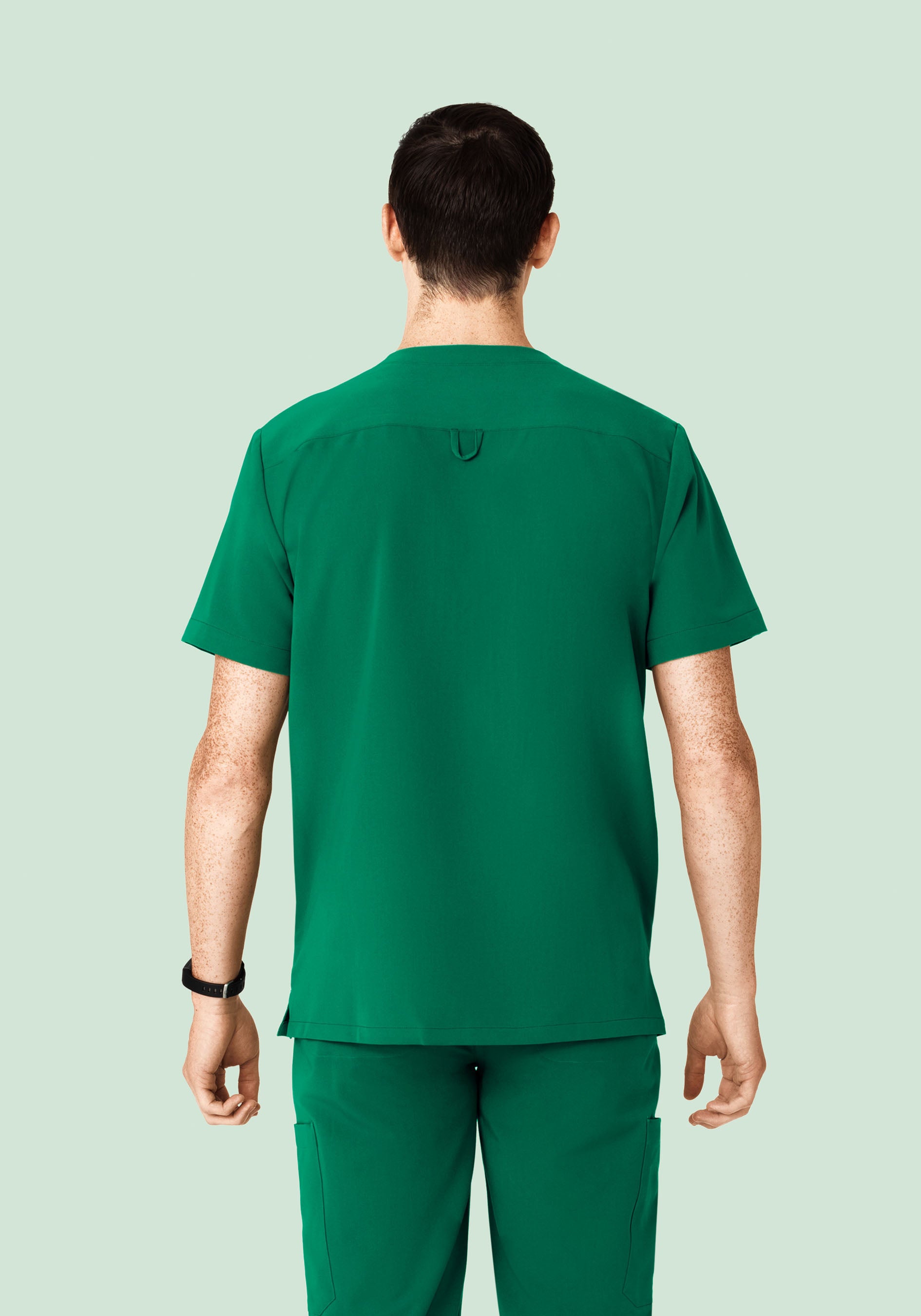 Three Pocket Top Envy Green
