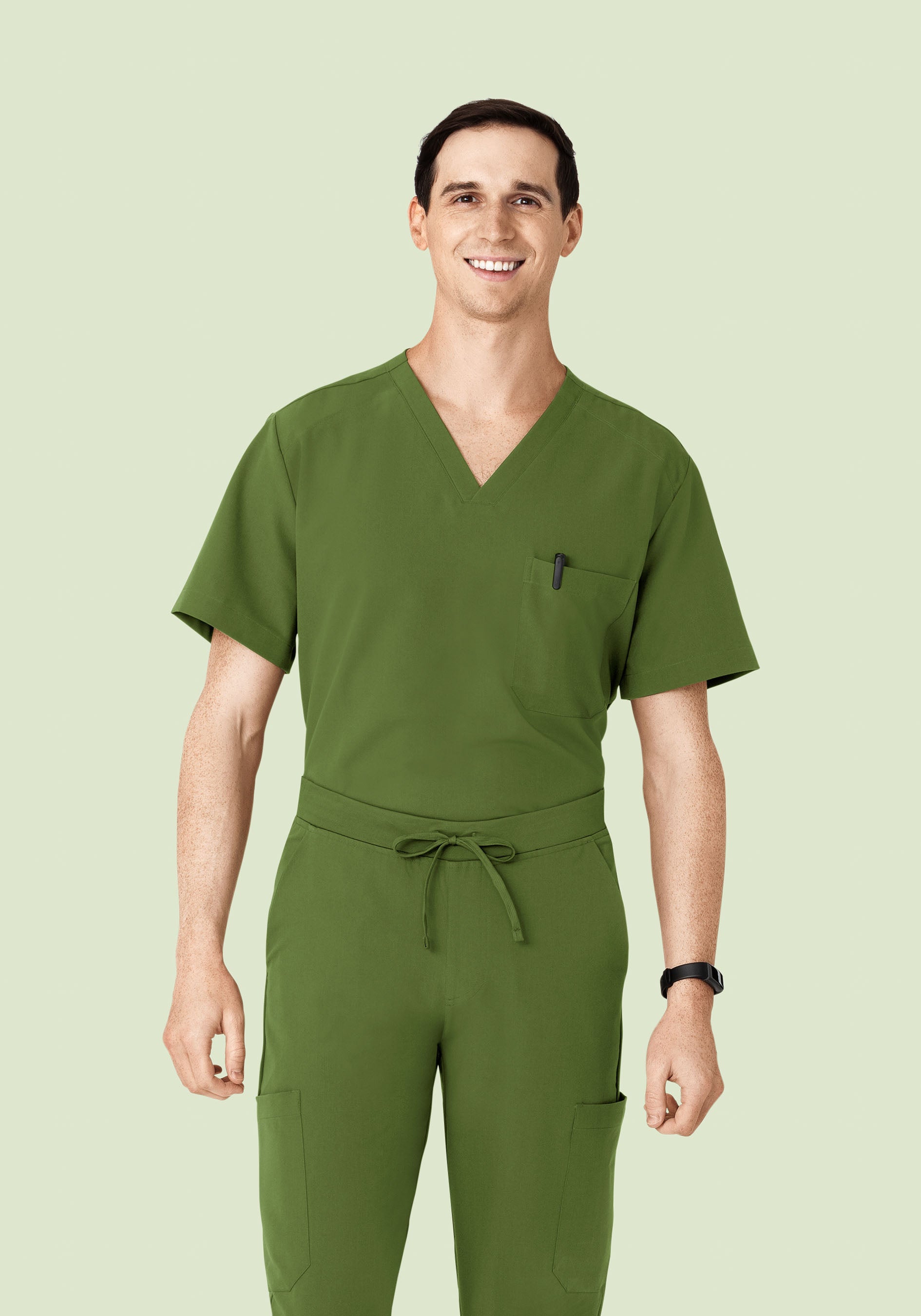 Three Pocket Top Moss