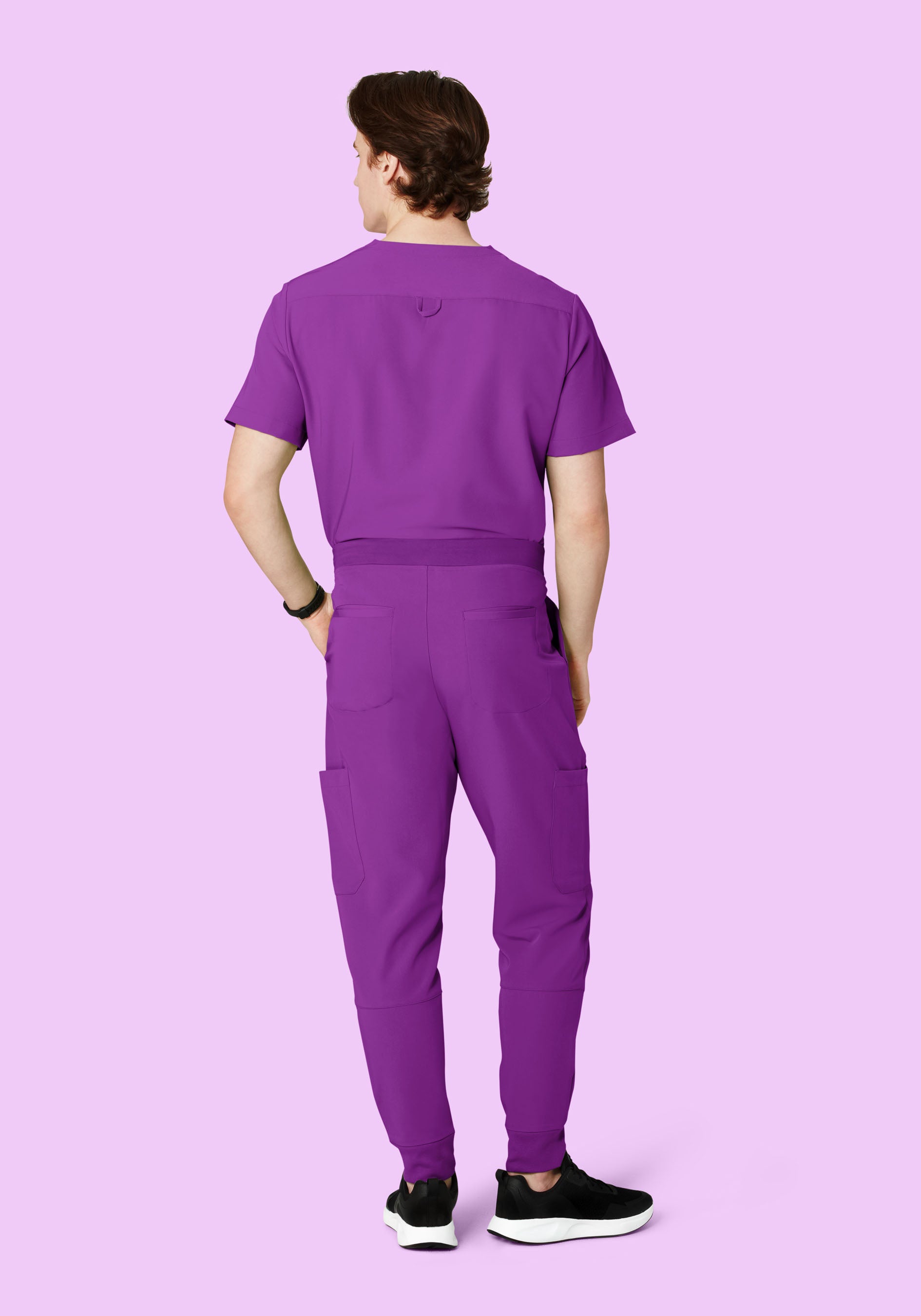 7 Pocket Joggers Cyber Grape