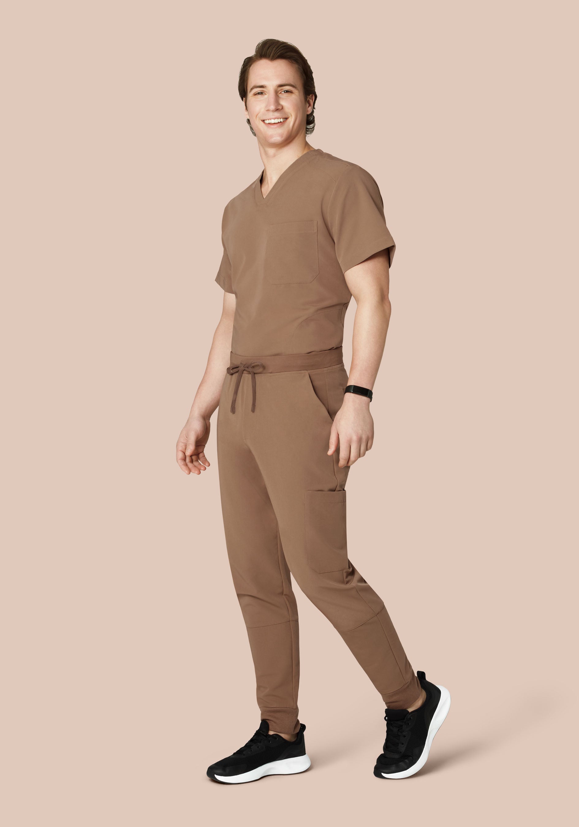 7 Pocket Joggers Mocha