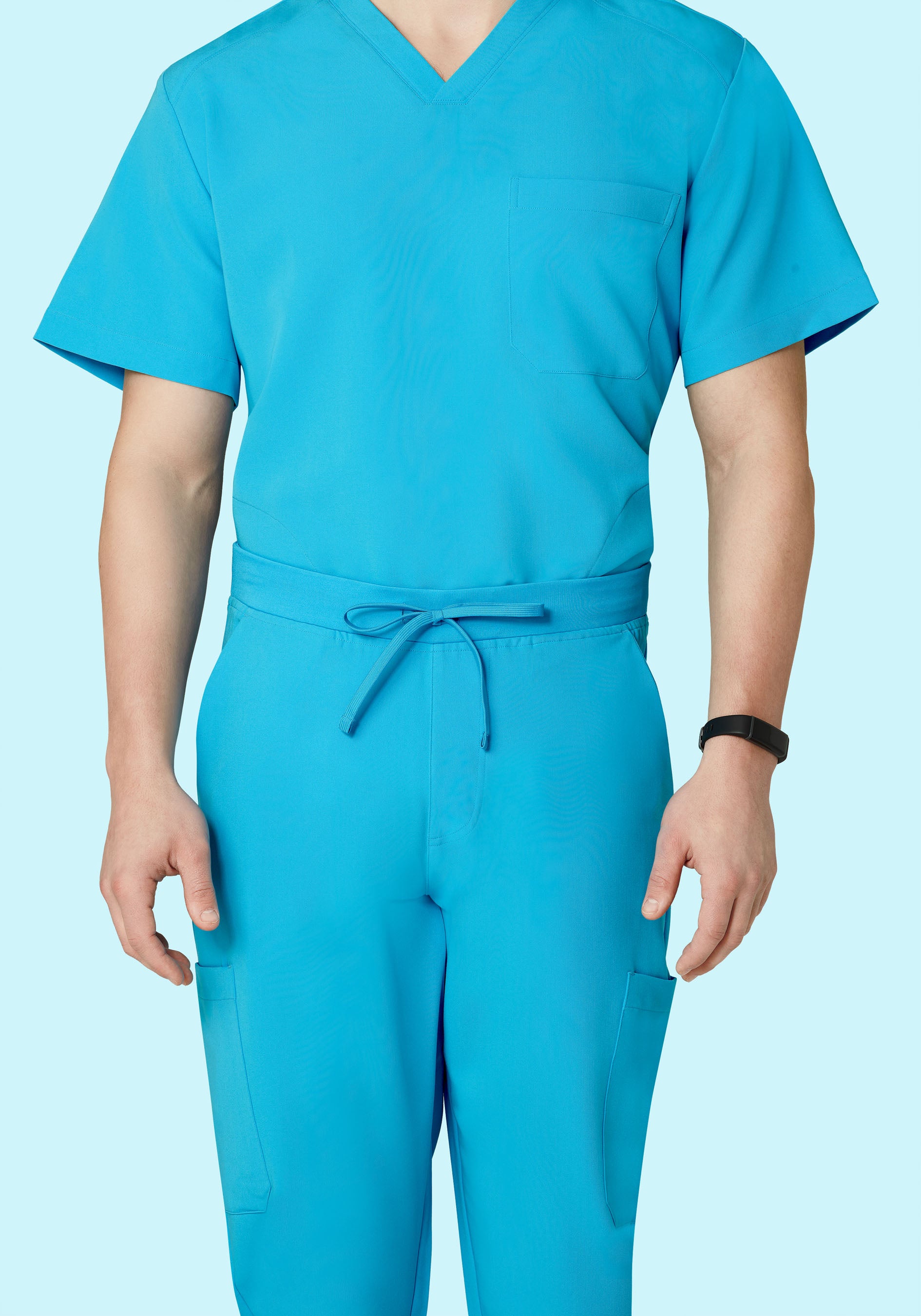 7 Pocket Joggers Pacific Blue