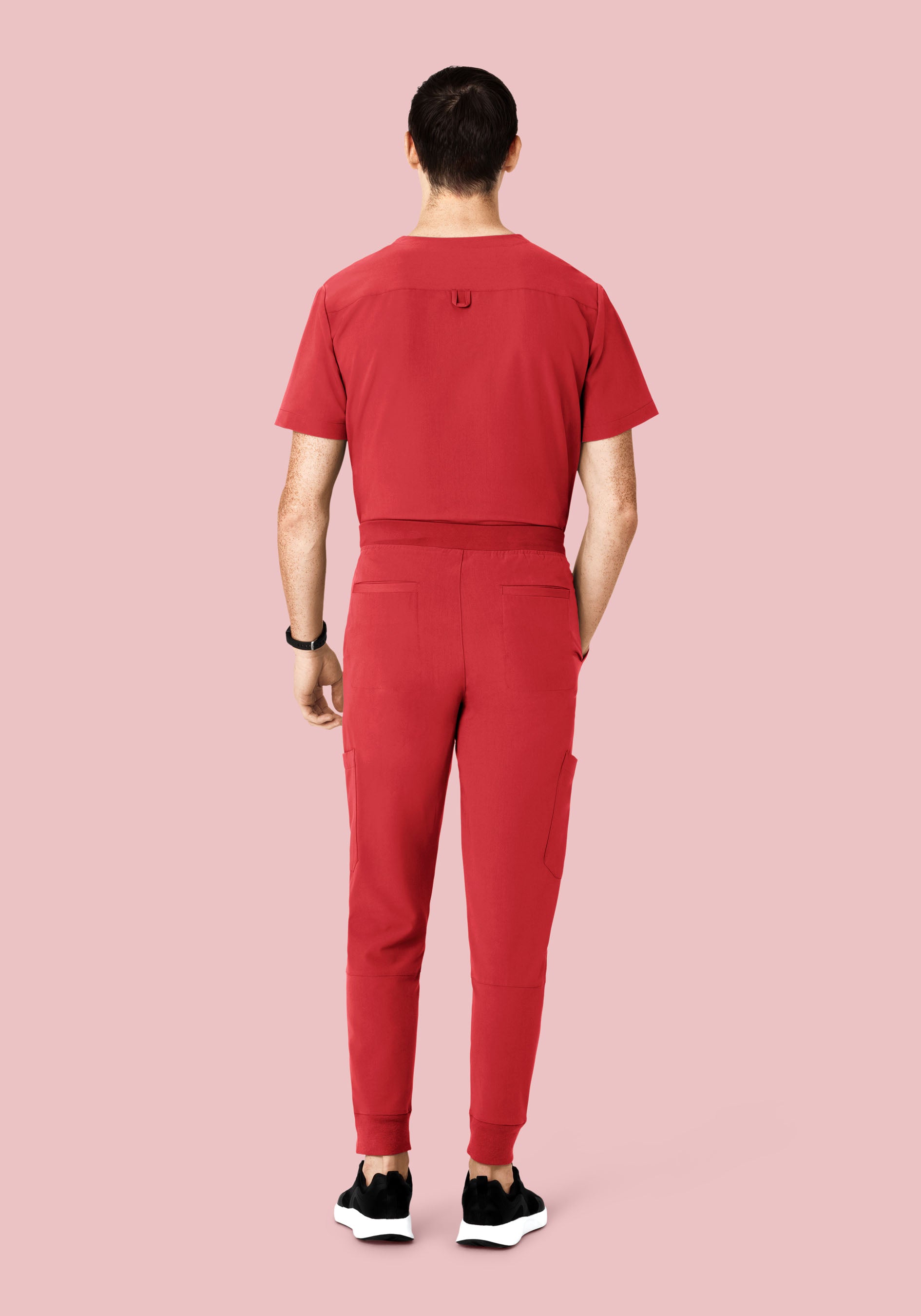 7 Pocket Joggers Cranberry