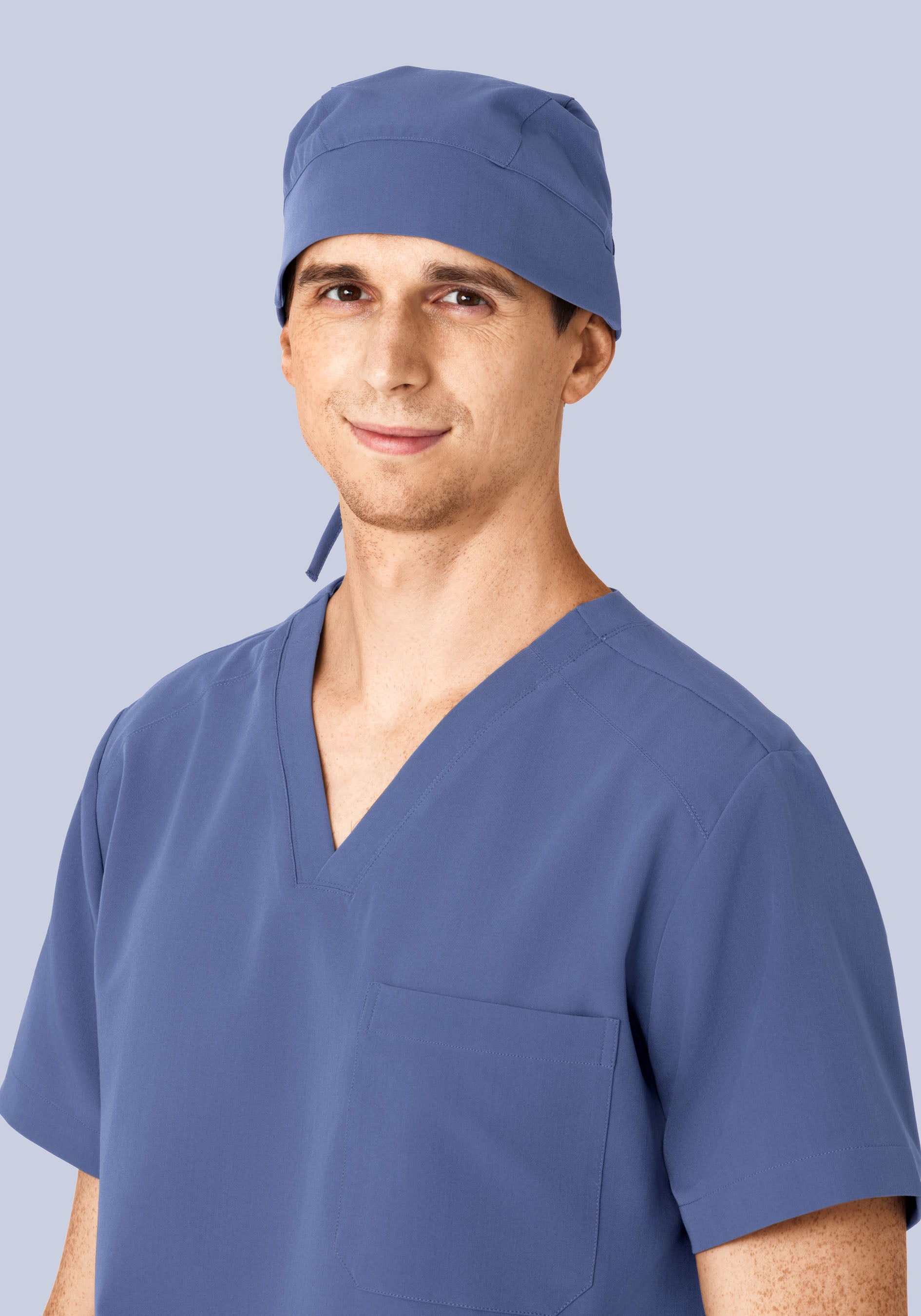 Contemporary Scrub Cap Deep Periwinkle