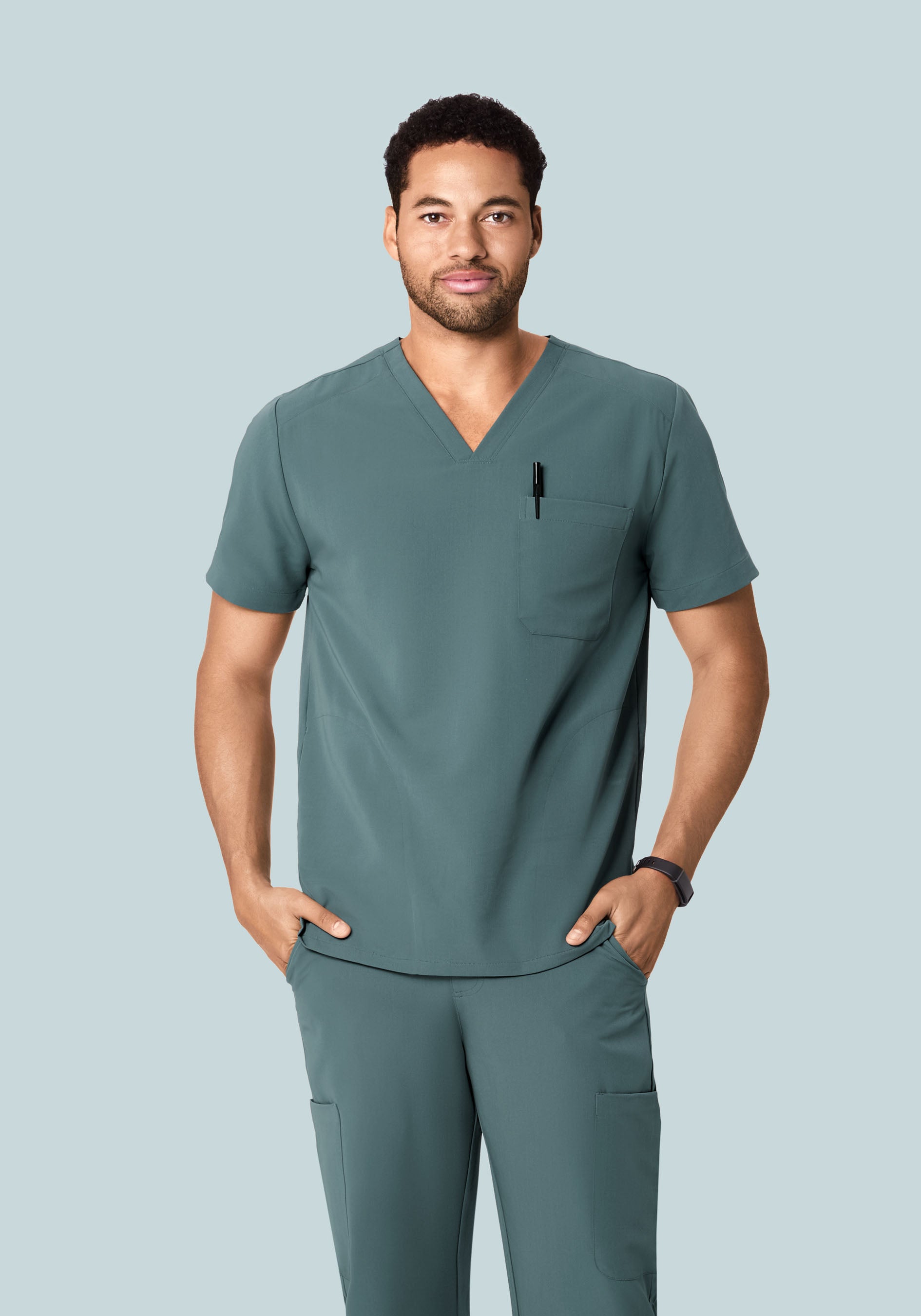 Three Pocket Top Stormy Sky