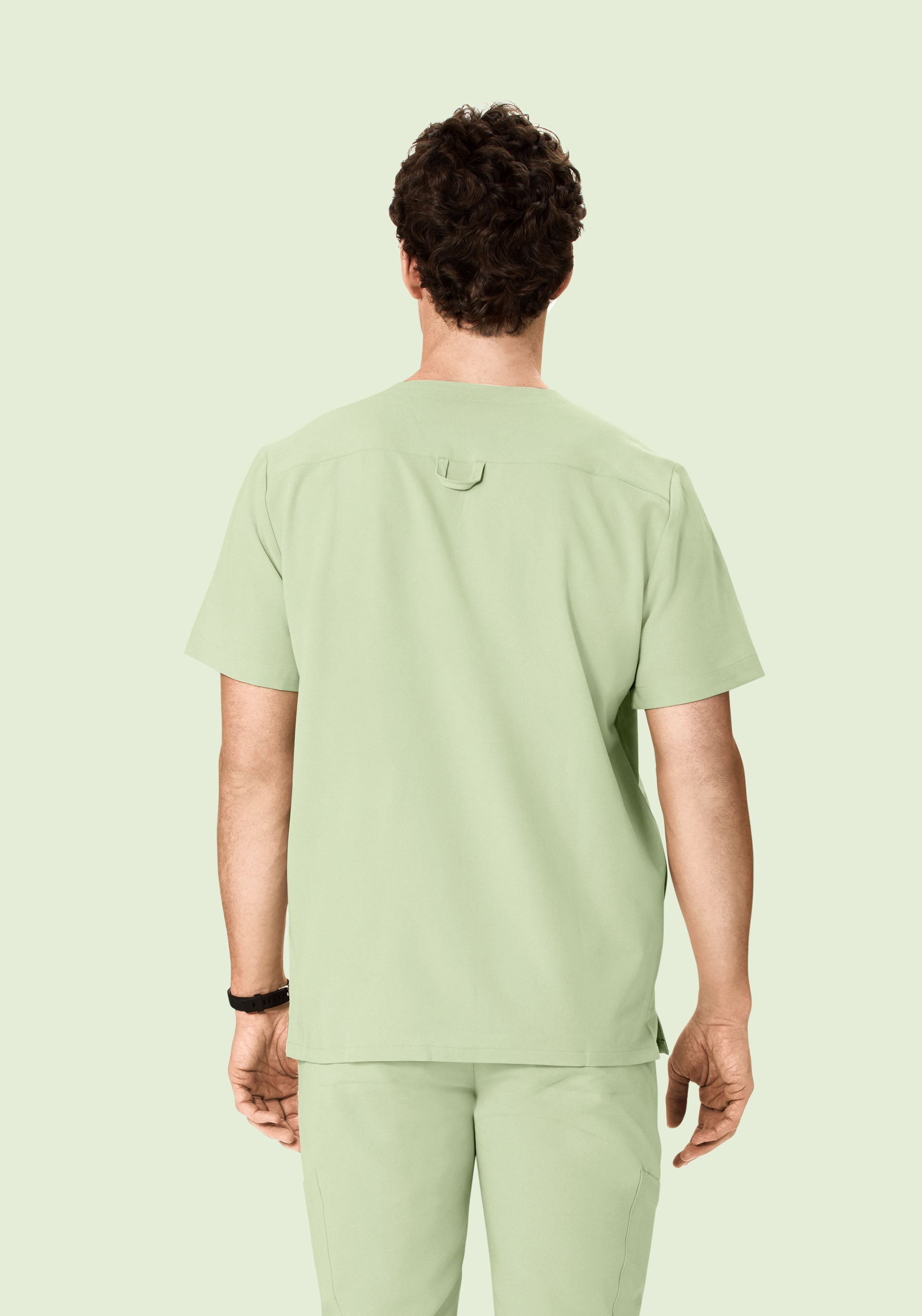 Three Pocket Top Matcha