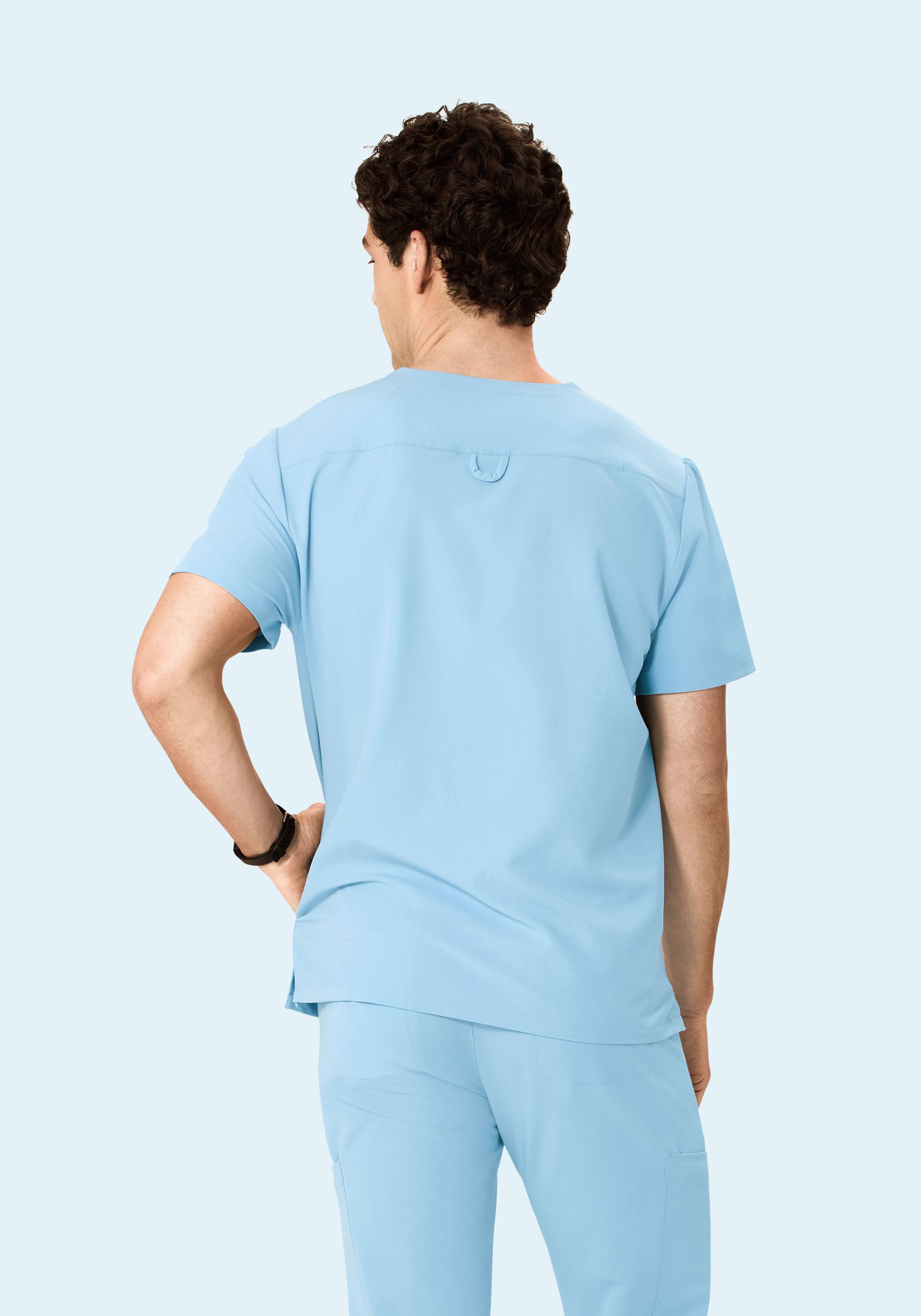 Three Pocket Top Nordic Blue